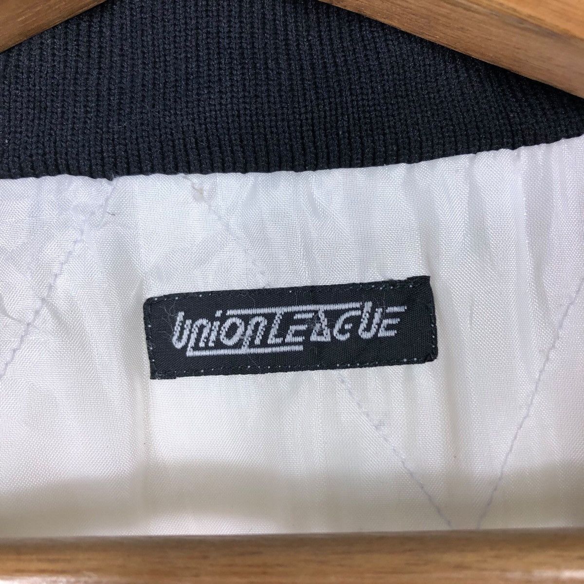 Japanese Brand Vintage Bomber Jacket Union League Big Logo Japanese Design Size US M / EU 48-50 / 2 - 17 Thumbnail