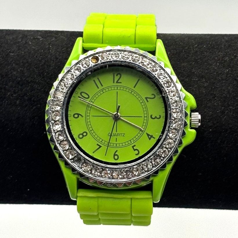 Other Silver & Green Men's Watch Size ONE SIZE - 2 Thumbnail