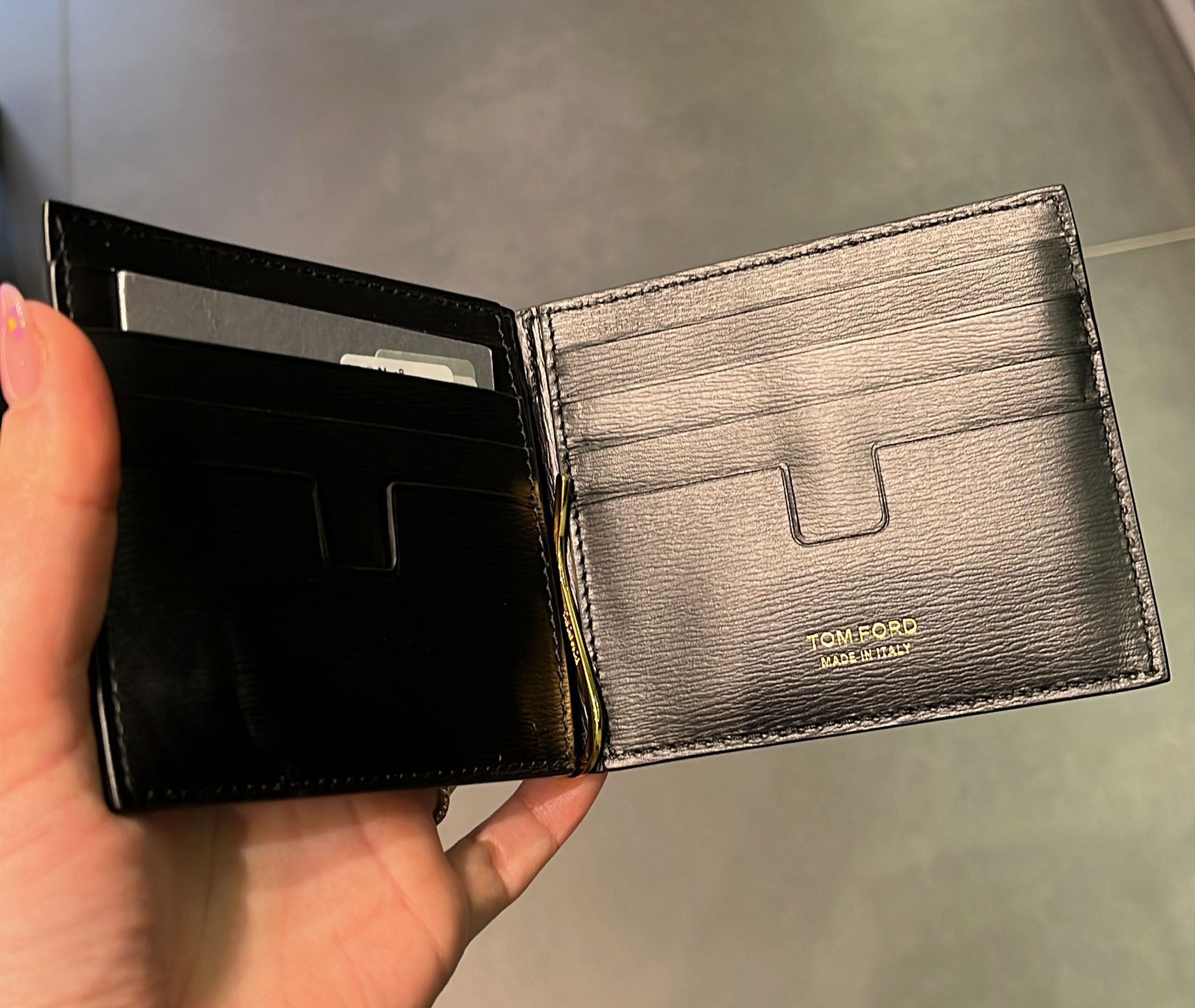 Tom Ford o1loc1c0825 Y0231T Size: OS / Wallet in Black Size ONE SIZE - 2 Thumbnail
