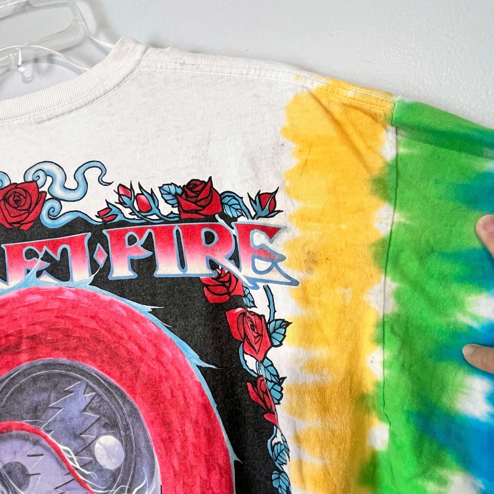 Liquid Blue Vintage 1997 Grateful Dead Scarlet Fire Tee Shirt L 90's Size US L / EU 52-54 / 3 - 10 Thumbnail