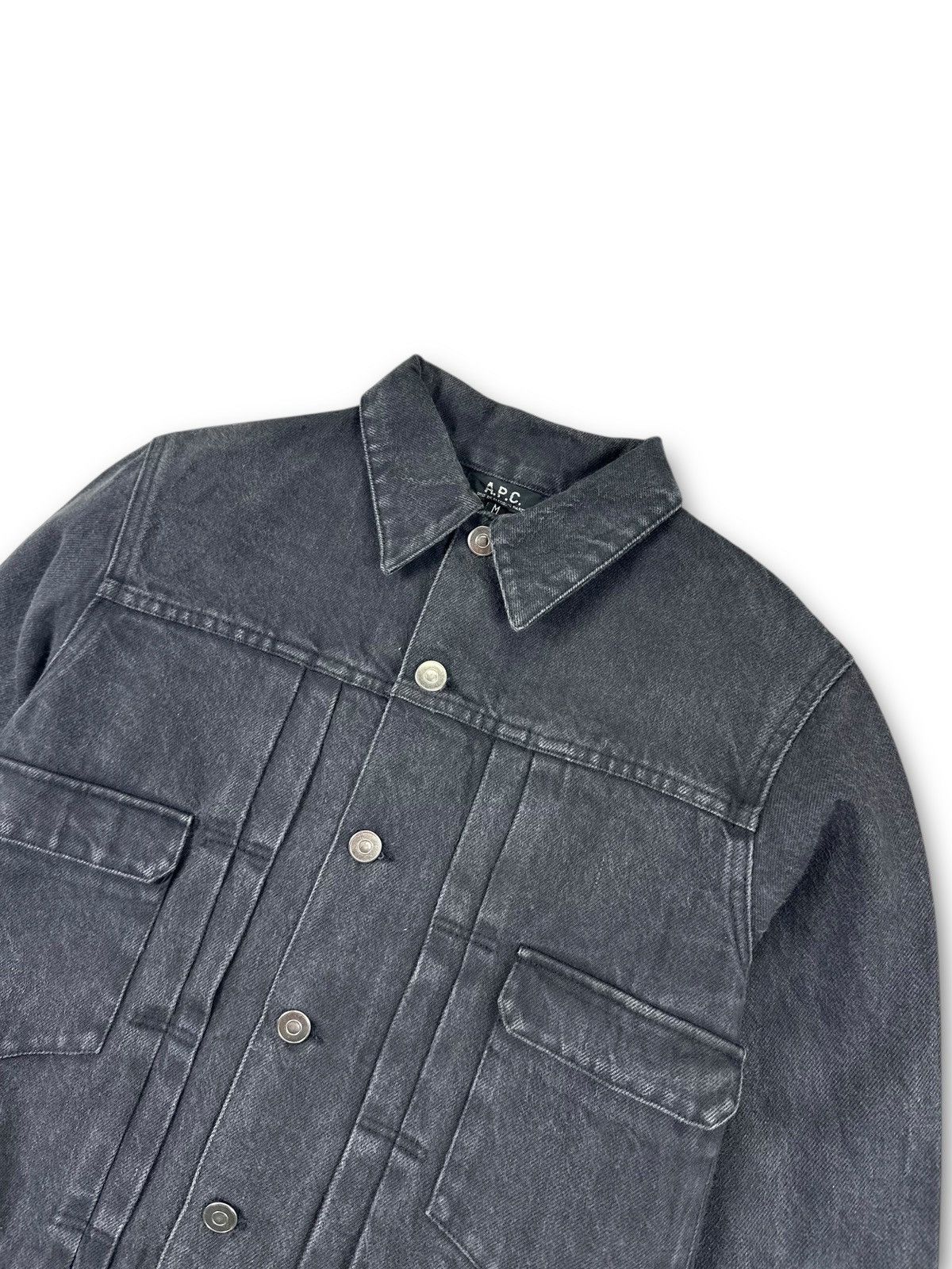 A.P.C. A.P.C HIVER 1997 ARCHIVE BLACK DENIM Size US M / EU 48-50 / 2 - 2 Thumbnail