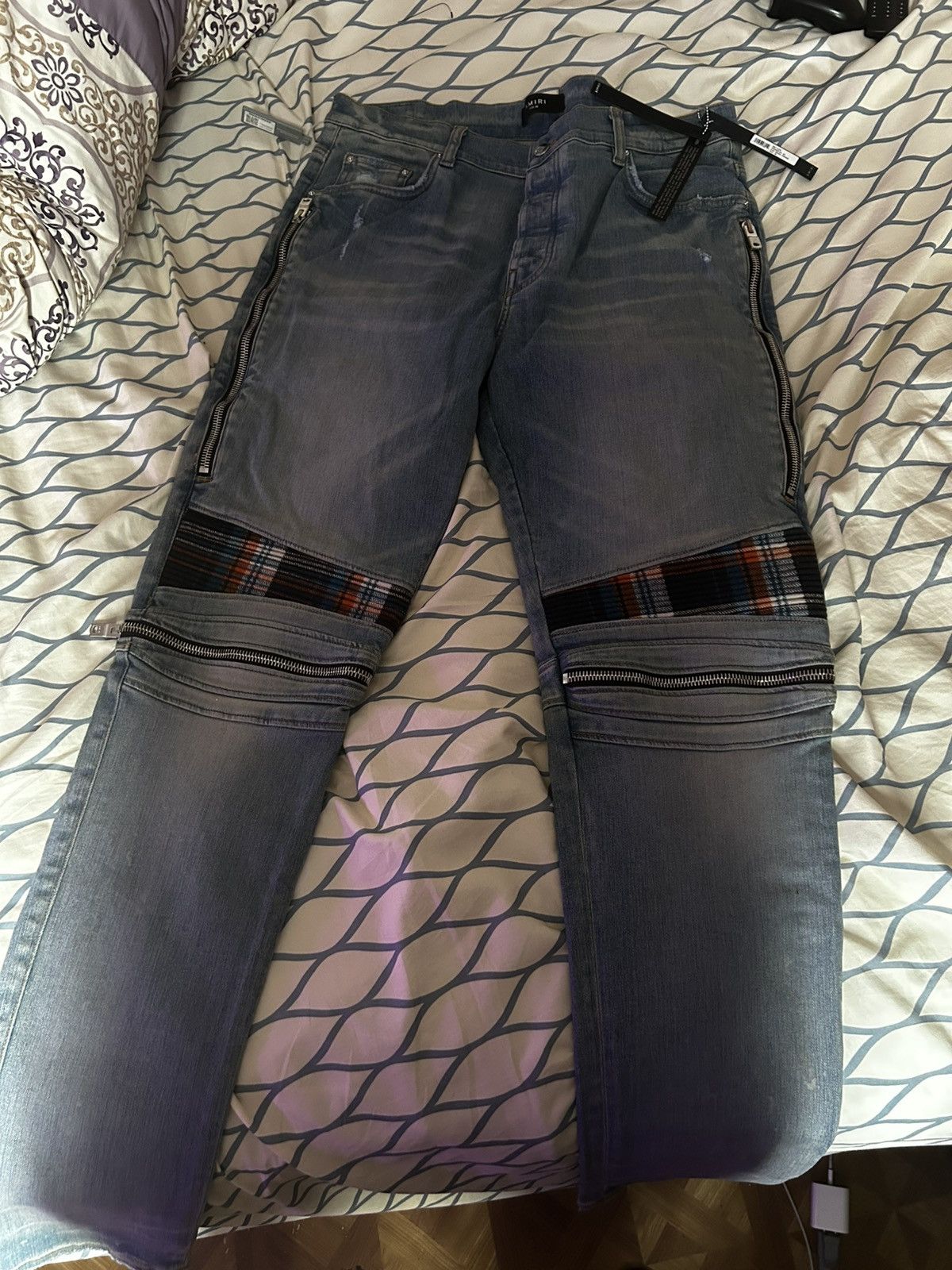 Amiri Amiri Clay Indigo MX2 Denim Size US 38 / EU 54 - 1 Thumbnail