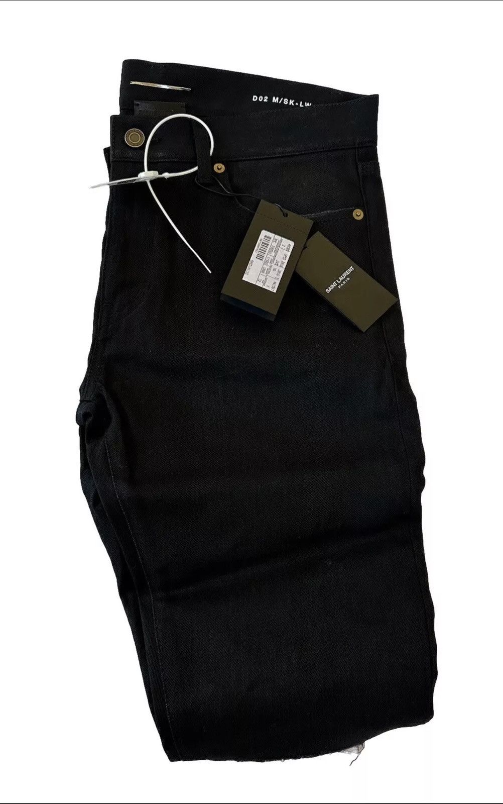 Saint Laurent Paris Saint Laurent D02 M/SK-LW Men's Skinny Jeans