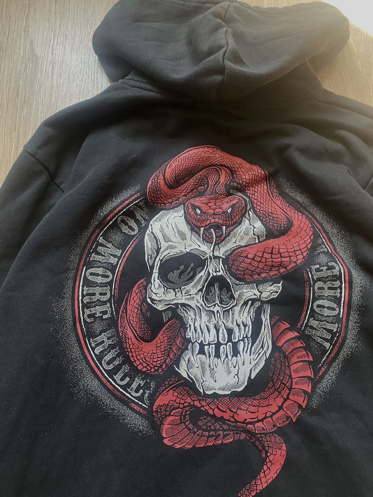 Affliction × Vintage Affliction STYLE Grunge Y2K Cyber skull Hoodie black Size US S / EU 44-46 / 1 - 10 Thumbnail