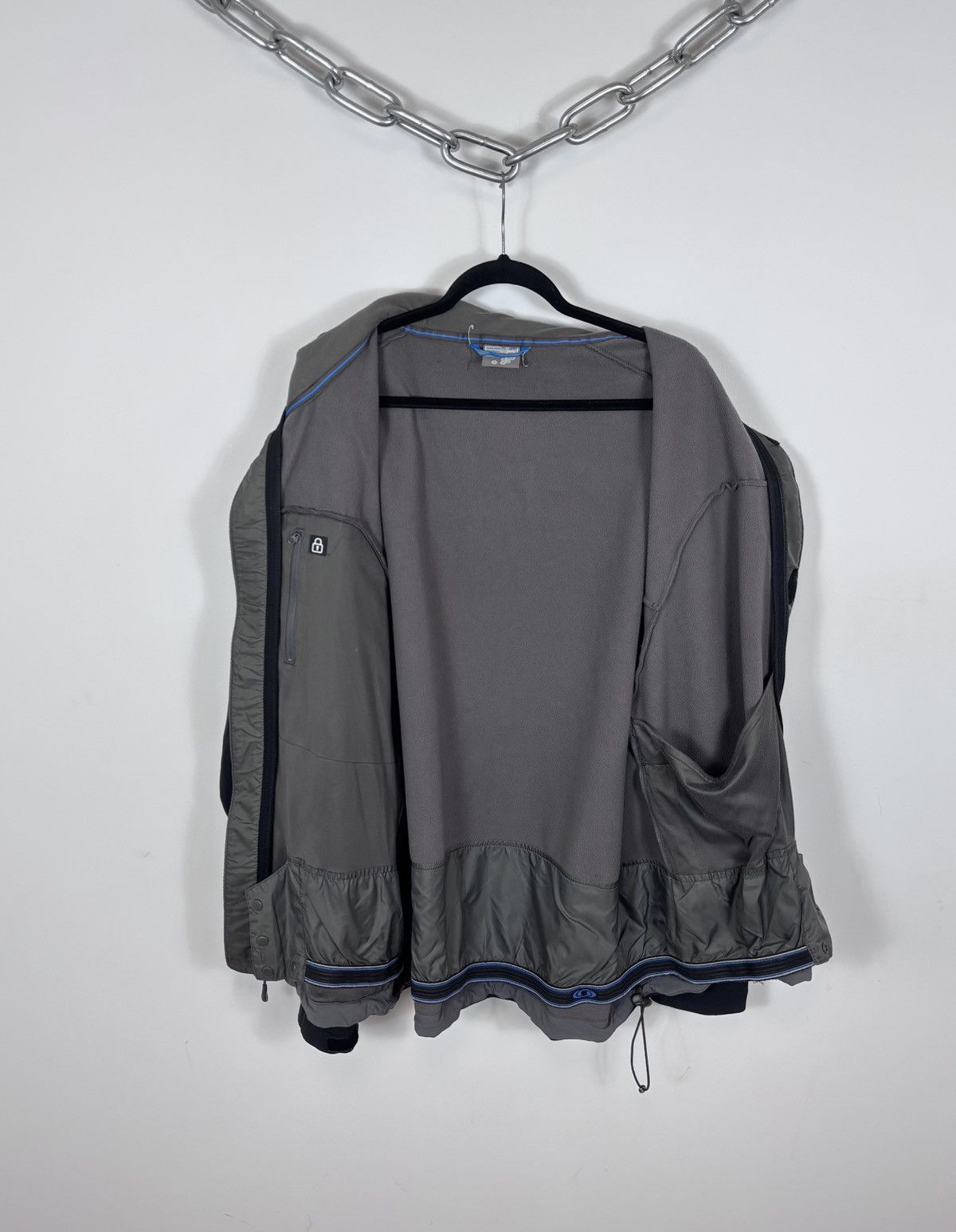 Salomon Salomon Clima Pro Men’s Gray Insulated Softshell Jacket Size US XL / EU 56 / 4 - 2 Thumbnail