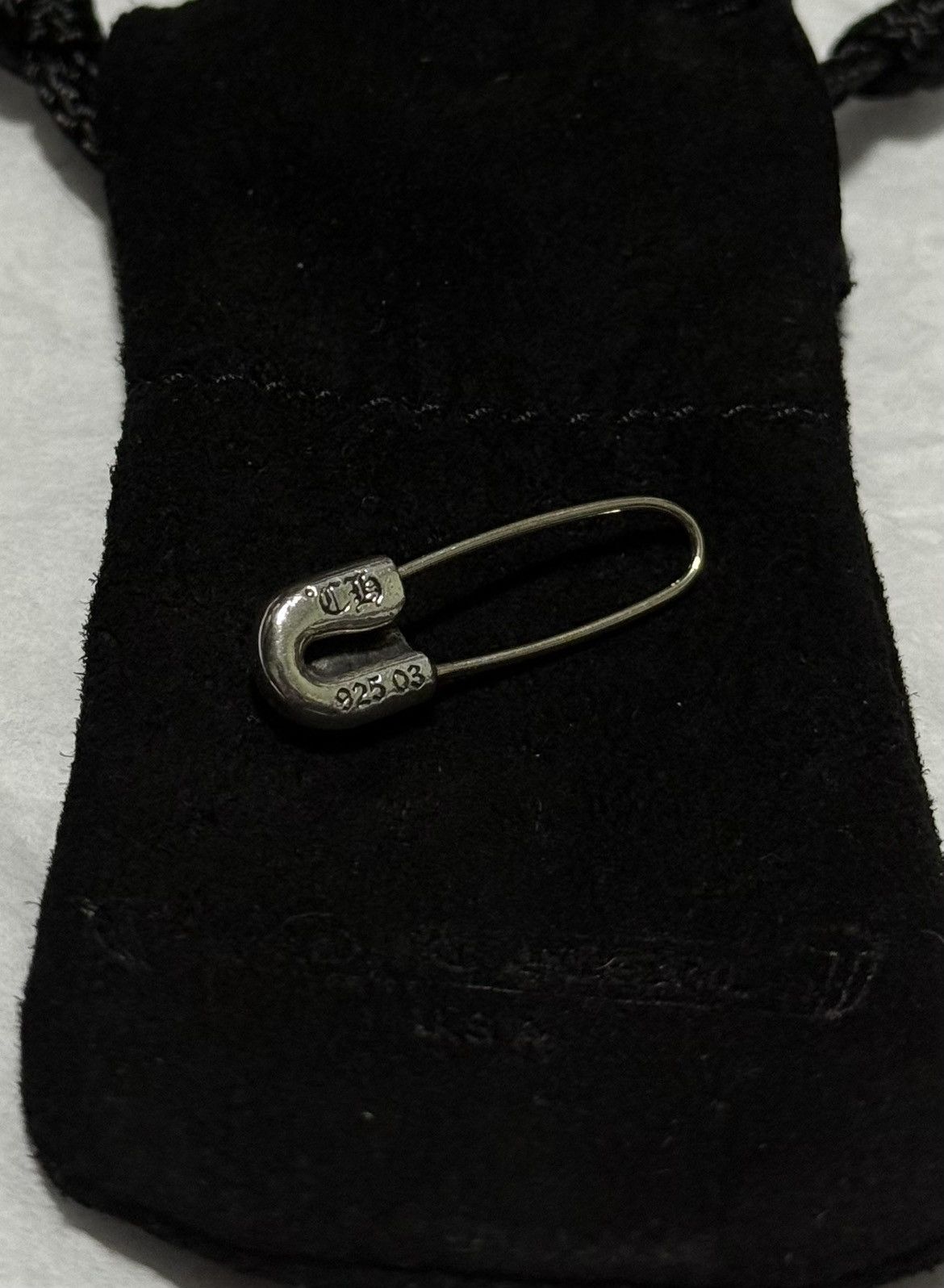 Chrome Hearts Chrome Hearts Safety Pin Size ONE SIZE - 4 Thumbnail
