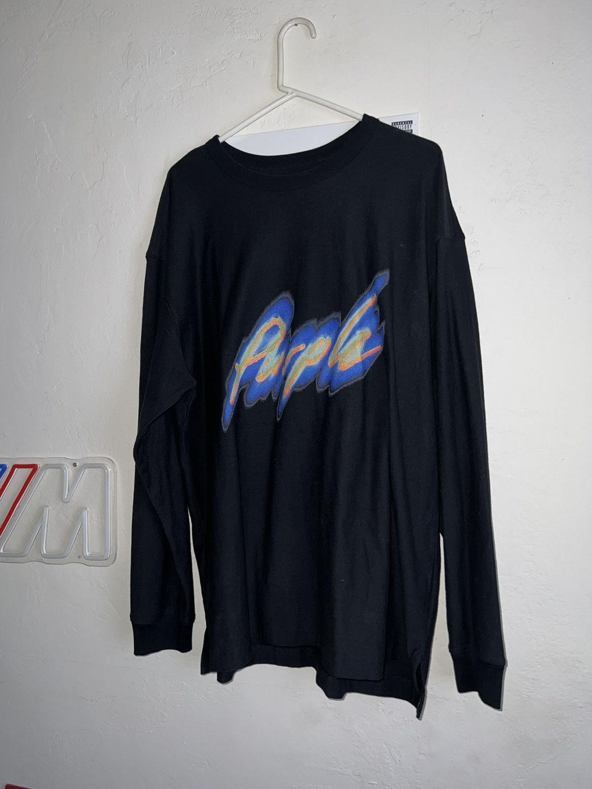 Purple Brand Purple Brand Textured Long Sleeve XL Size US XL / EU 56 / 4 - 2 Thumbnail