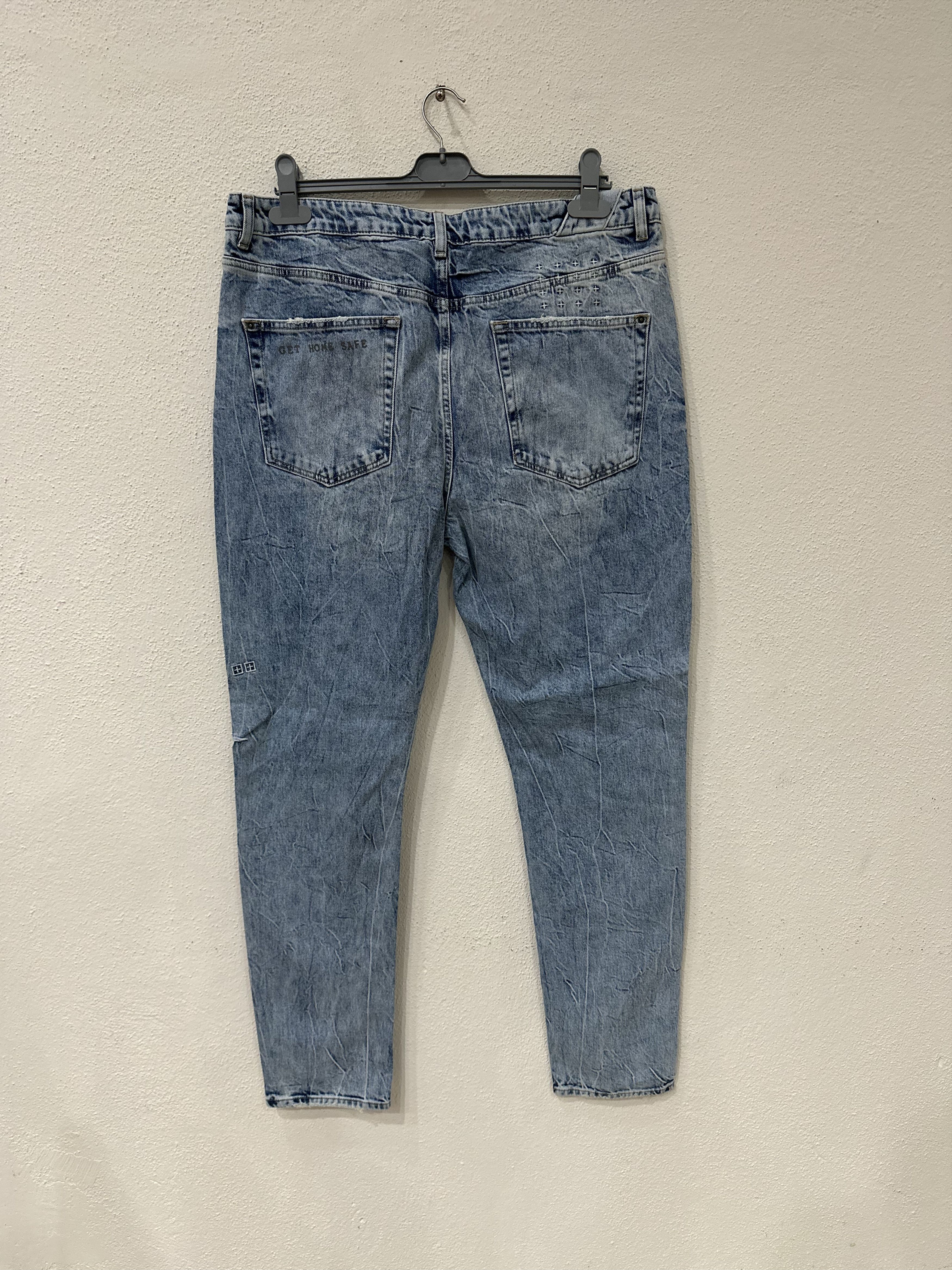 Ksubi Ksubi Chitch Get Home Safe Size 40 Blue Size US 40 / EU 56 - 3 Thumbnail