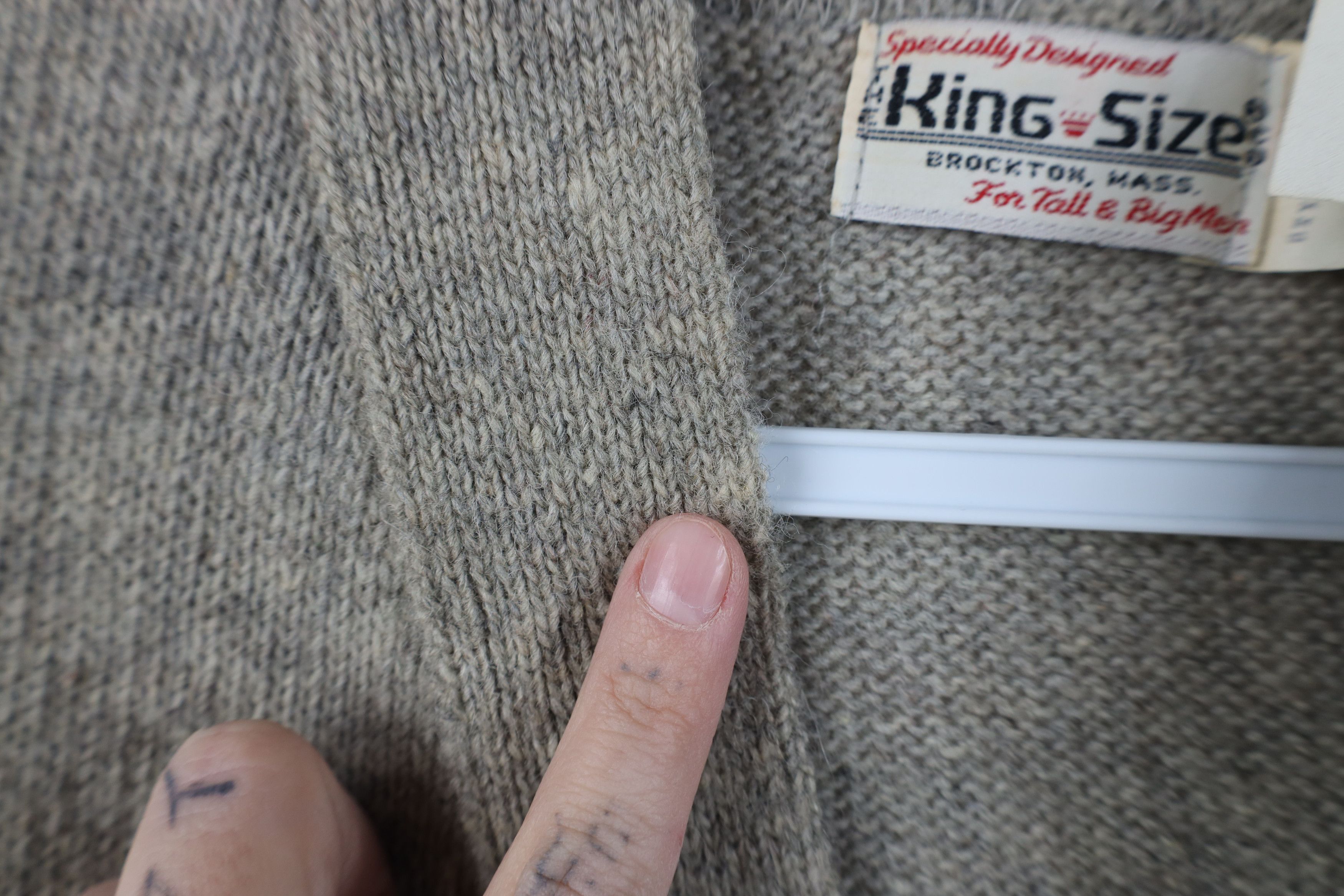 Vintage Vintage 50s 60s Streetwear Cardigan Sweater Vest USA Gray Size US M / EU 48-50 / 2 - 8 Thumbnail