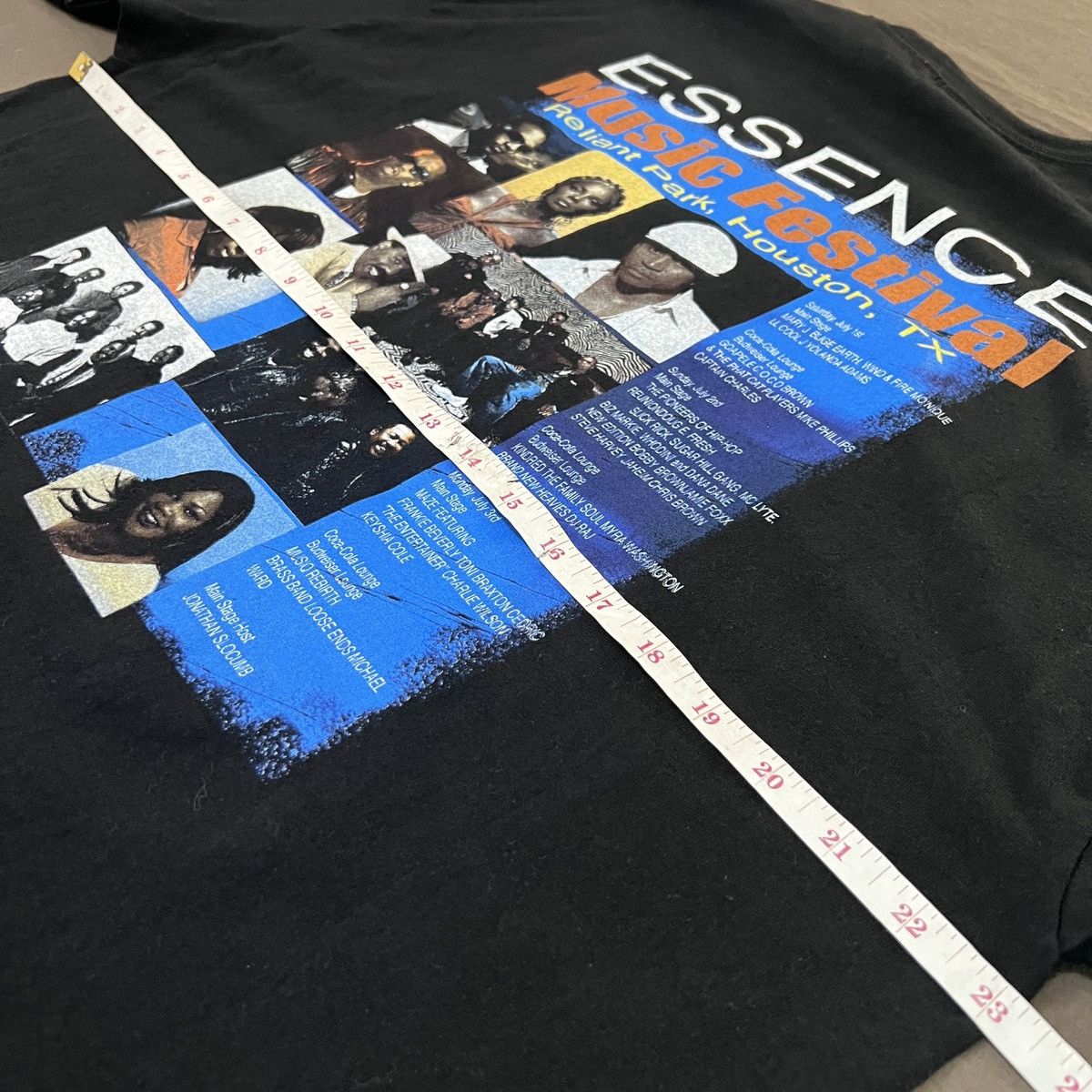 Band Tees × Rap Tees × Vintage Vintage Y2K Essence Music Festival Alicia Keys babyface Size US XL / EU 56 / 4 - 9 Thumbnail