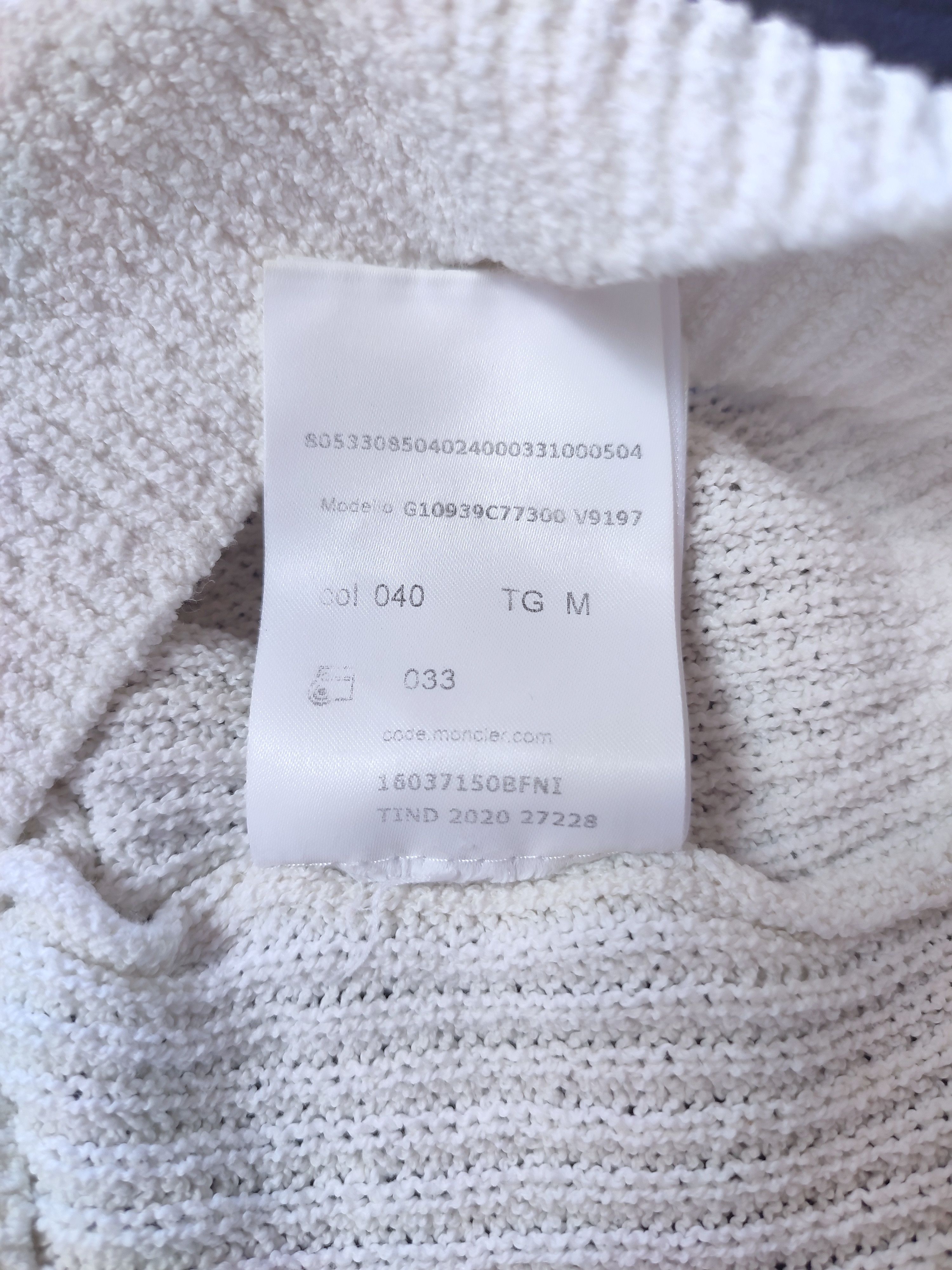 Moncler Moncler Puff Sleeve Knit Jumper T-shirt Size M / US 6-8 / IT 42-44 - 18 Thumbnail