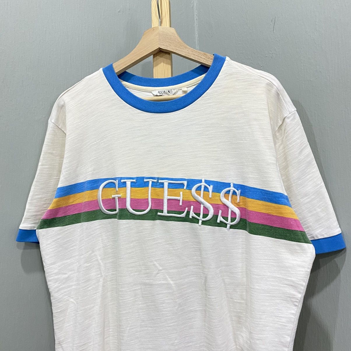 A$AP Rocky × Guess Guess x A$AP Rocky Cotton Candy Ringer Tee Size US M / EU 48-50 / 2 - 3 Thumbnail