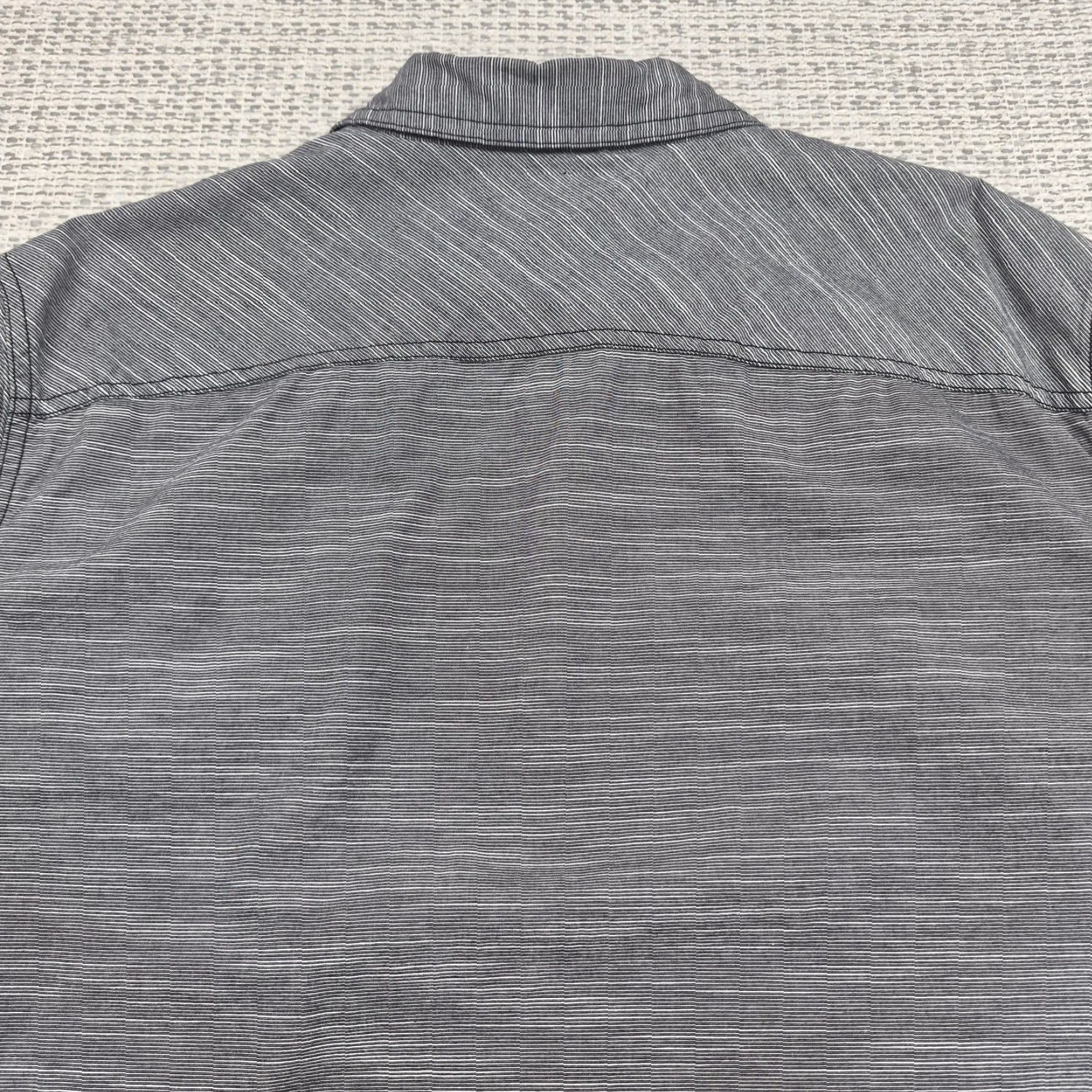 Vintage Rock & Republic Button Up Shirt Mens XL Gray Stretch Long Sleeve Casual Shirt Size US XL / EU 56 / 4 - 7 Thumbnail