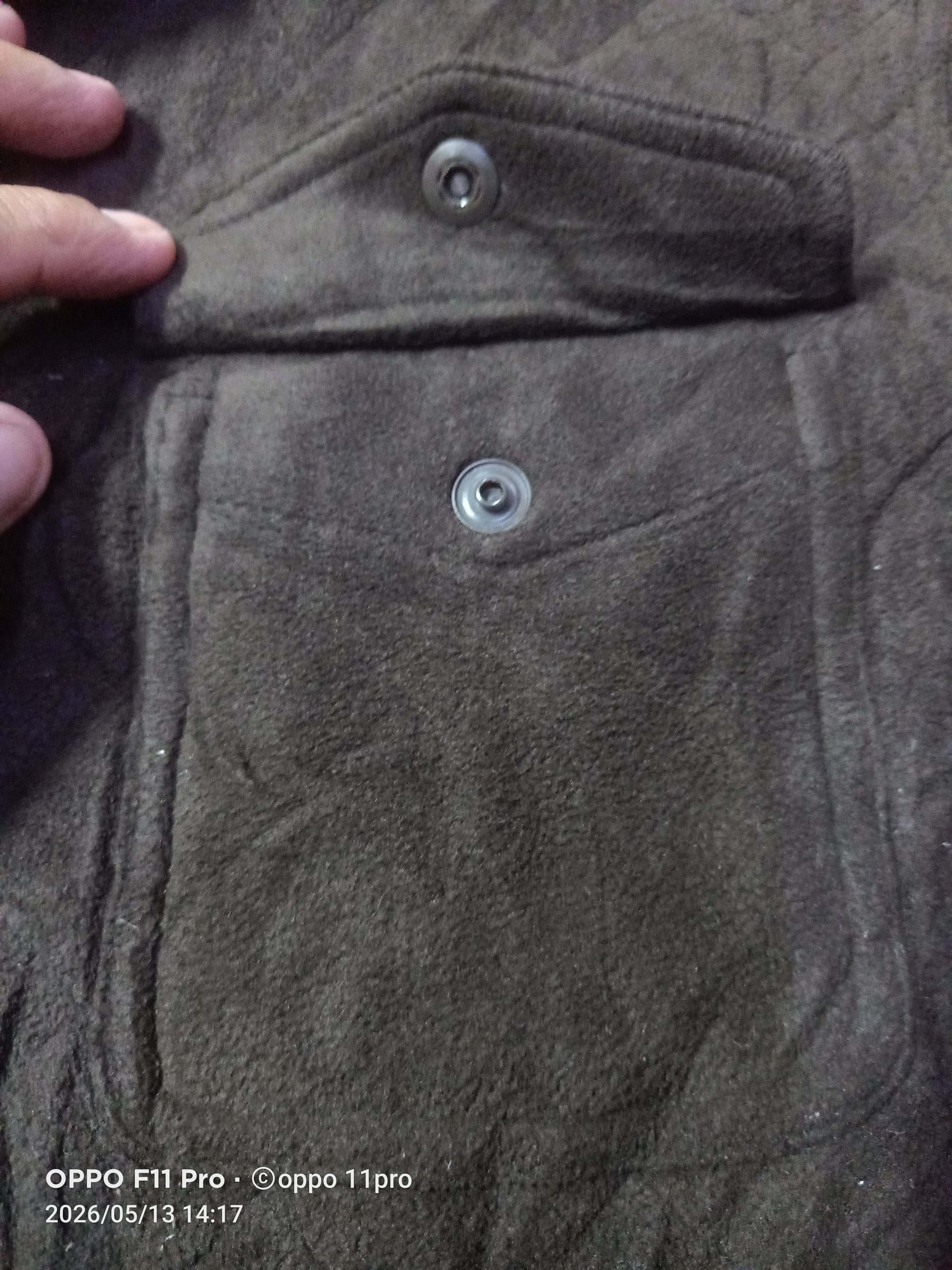 Uniqlo 💥Uniqlo Fleece Men Double Pocket Button Up 💥 Size US M / EU 48-50 / 2 - 6 Thumbnail