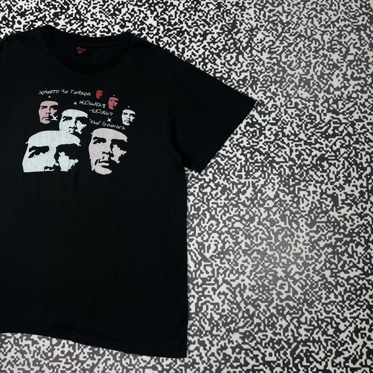 Vintage Vintage 00s Che Guevara Band Revolution Rage Style T-shirt Size US M / EU 48-50 / 2 - 3 Thumbnail