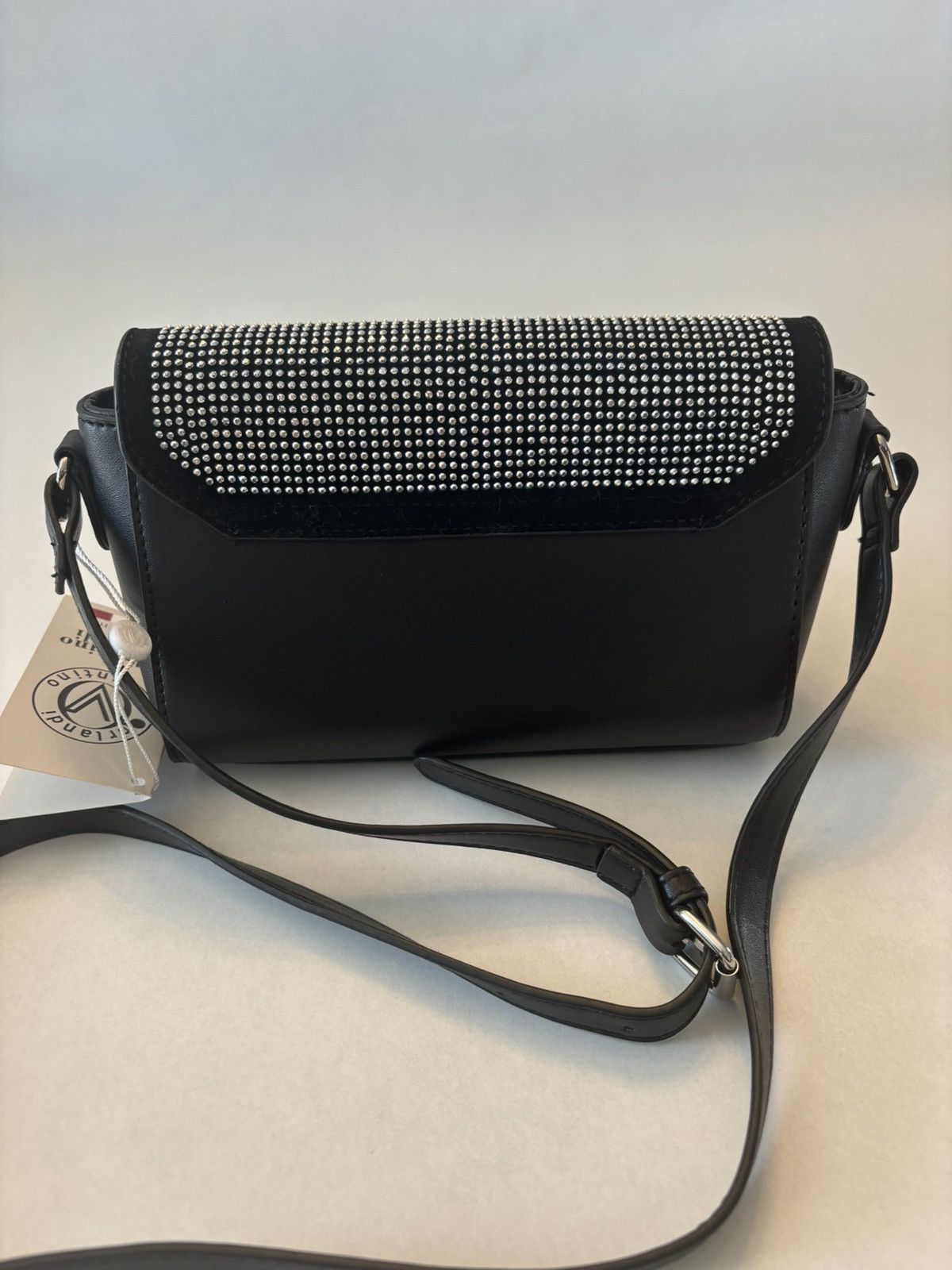 Valentino Orlandi Studded Black Cross Body Size ONE SIZE - 3 Thumbnail