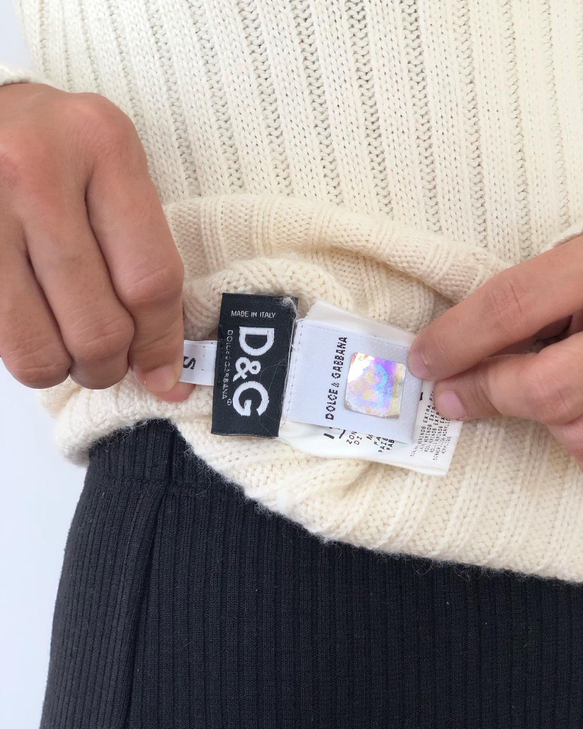 Dolce & Gabbana D&G knitwear turtle neck Size S / US 4 / IT 40 - 5 Thumbnail