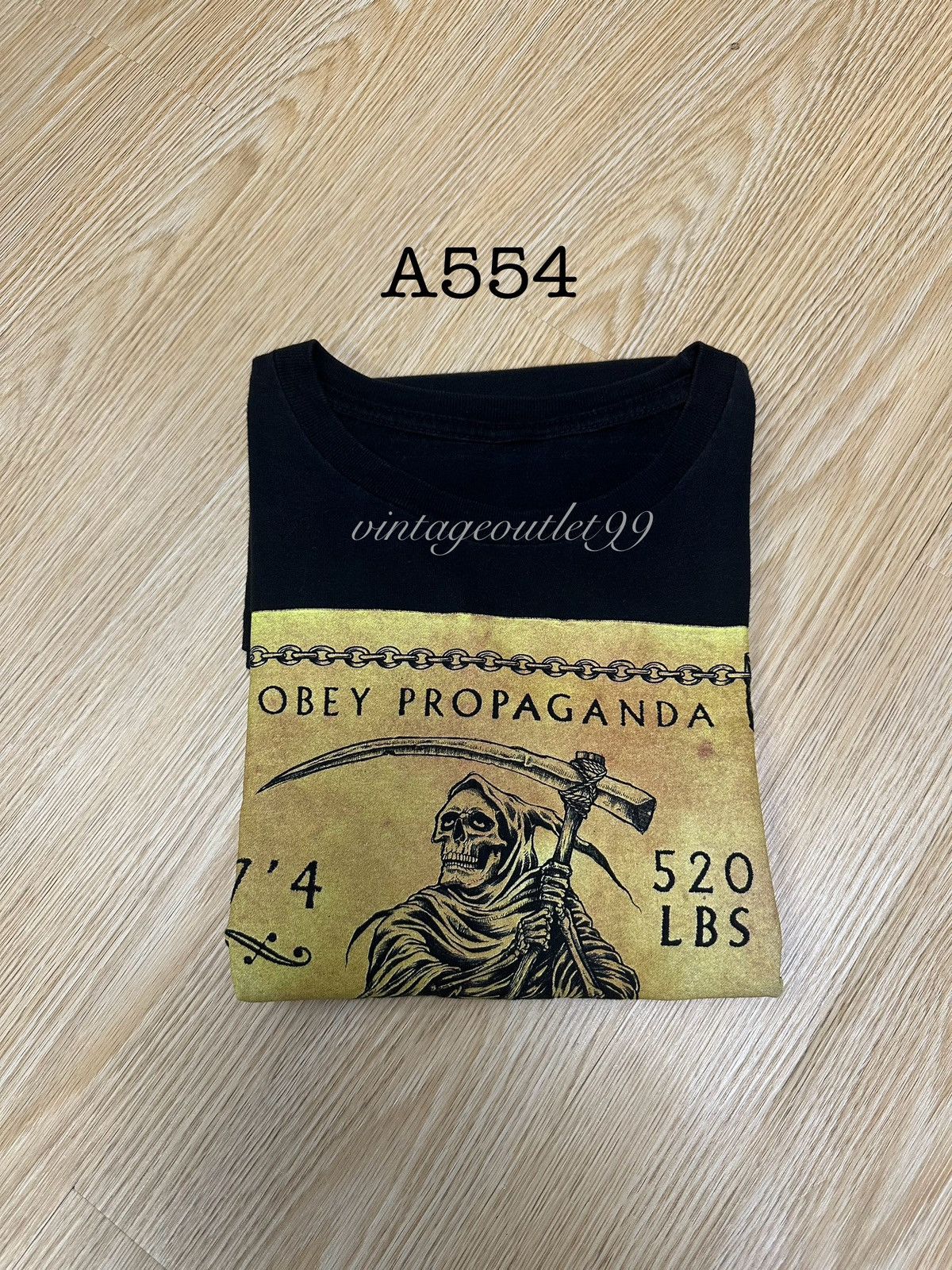 Obey Vintage Obey Propaganda Tshirt A554 Size US L / EU 52-54 / 3 - 7 Thumbnail