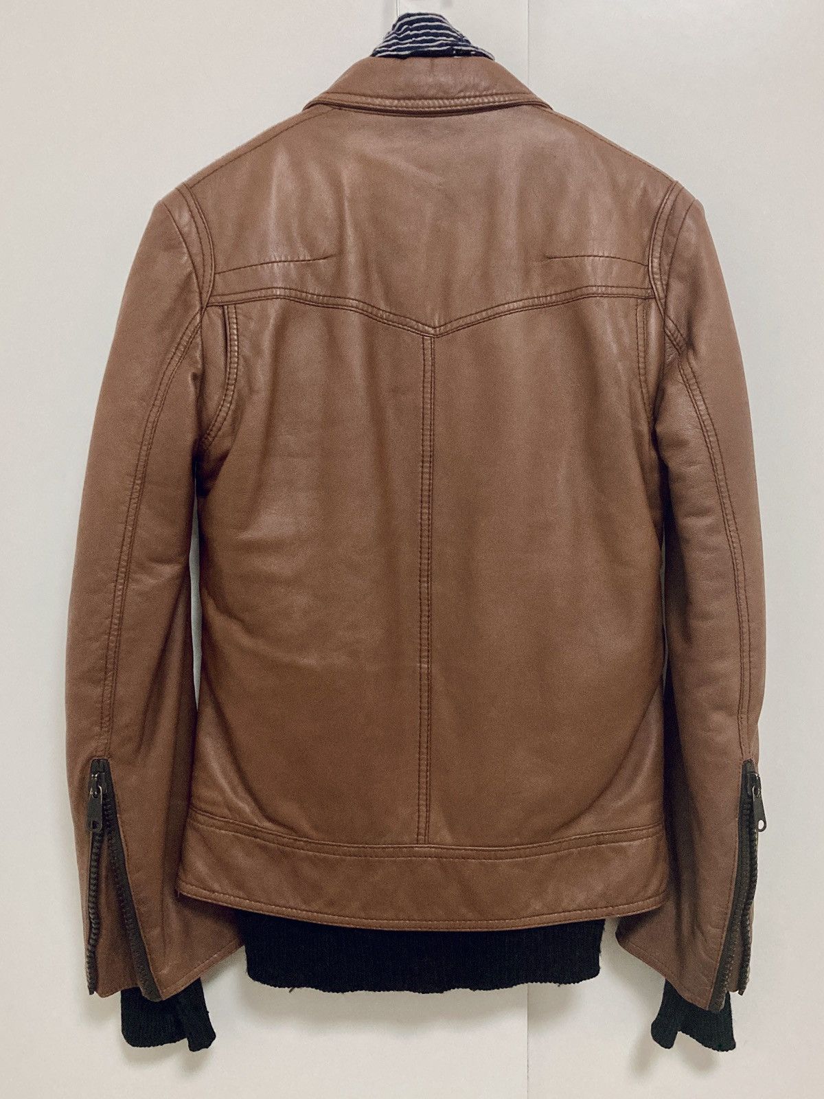 Dior DIOR HOMME BY HEDI SLIMANE 05AW/FW T-POCKET LEATHER JACKET Size US S / EU 44-46 / 1 - 2 Thumbnail