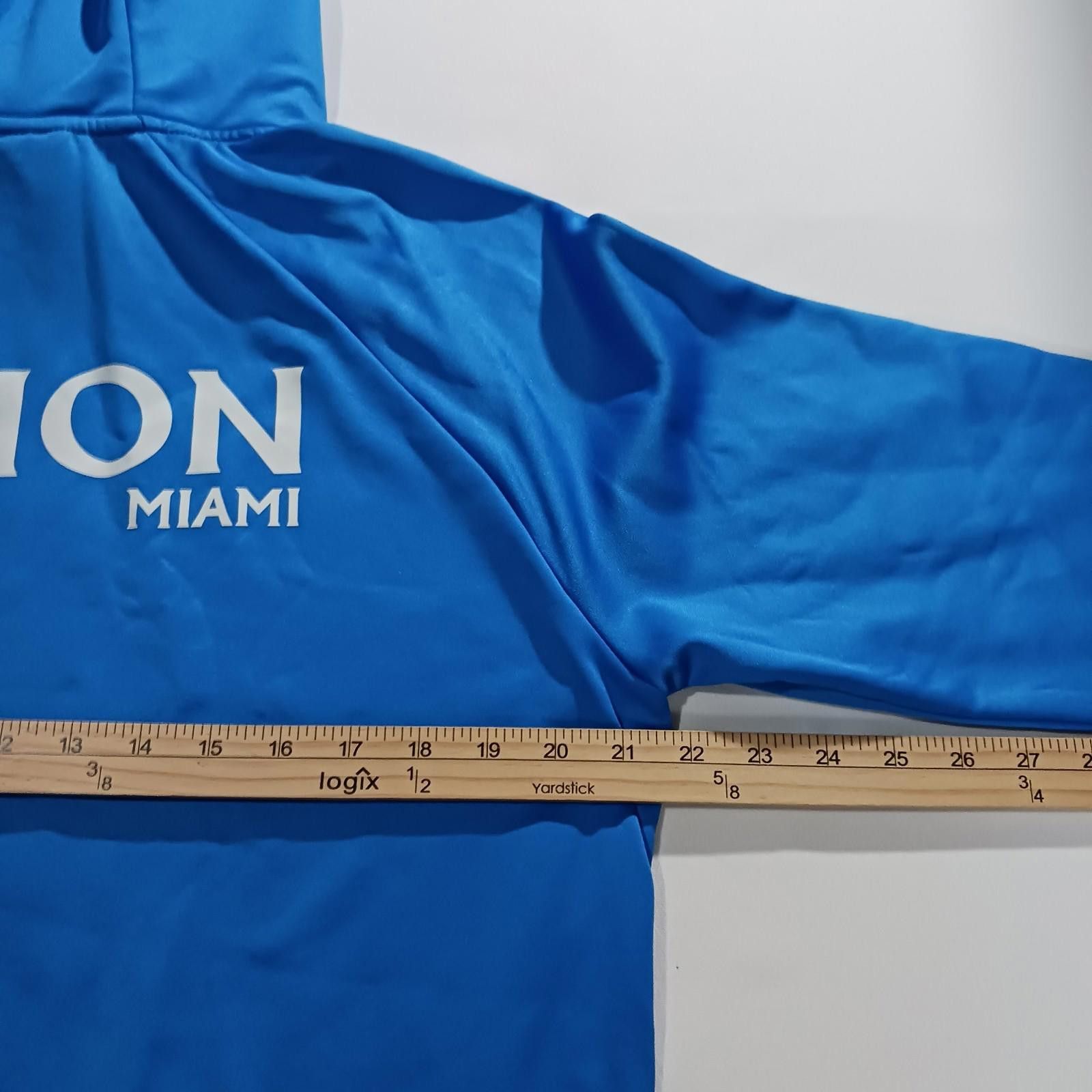 Ally Capellino Capelli Sport Albion SC MIAMI Men's M Blue Hoodie Sweatshirt Size US M / EU 48-50 / 2 - 7 Thumbnail