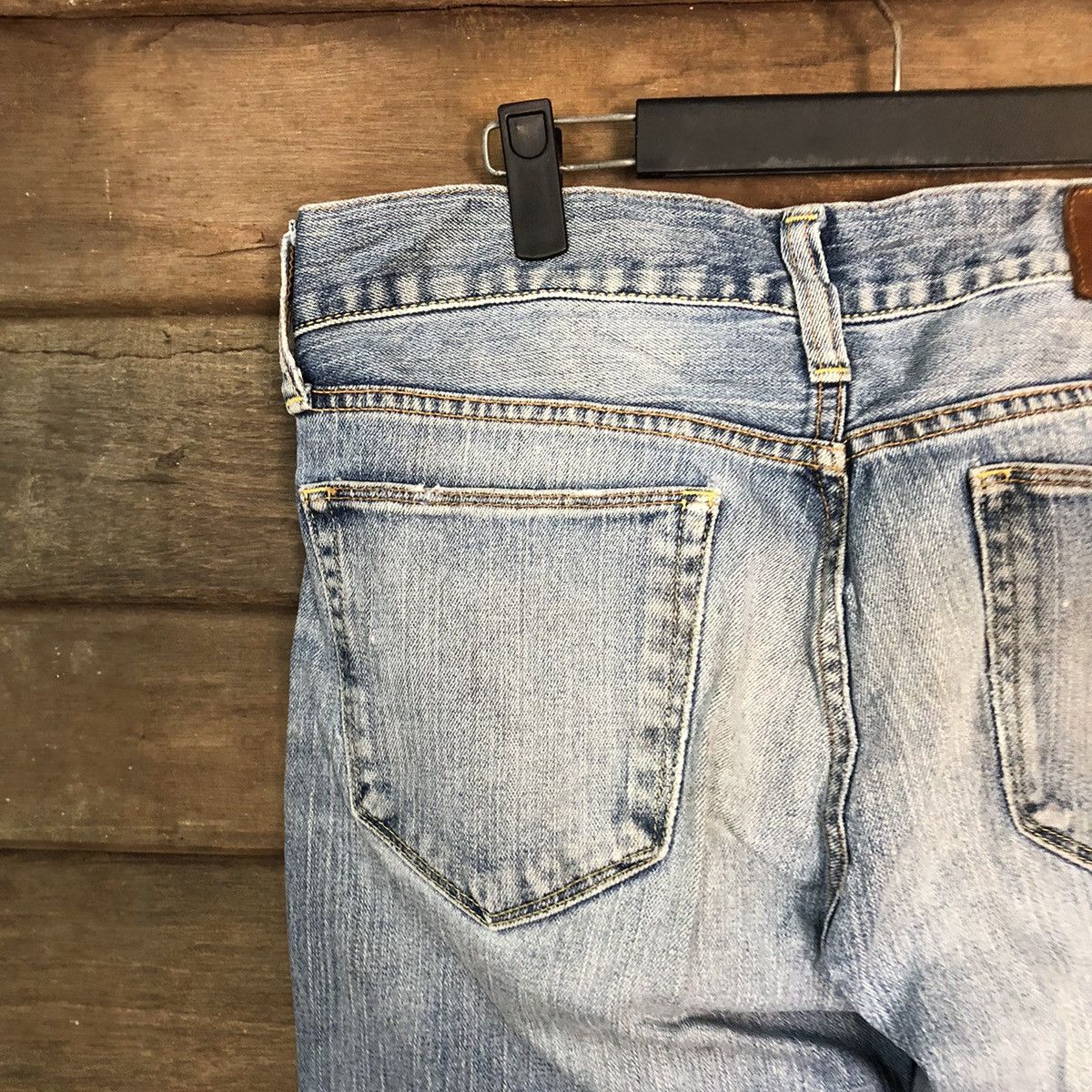 Japanese Brand Uniqlo Jeans Blue faded vintage Denim Pants #7326 Size 32" / US 10 / IT 46 - 16 Thumbnail