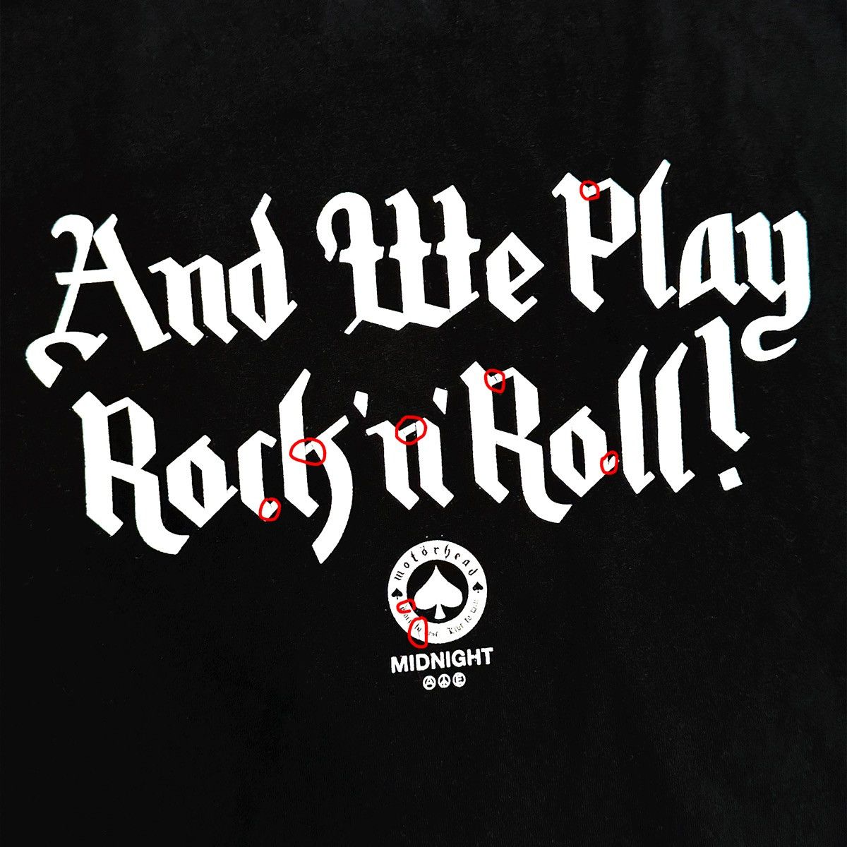 Midnight Studios Midnight Studios Motörhead Tee Size US M / EU 48-50 / 2 - 4 Thumbnail