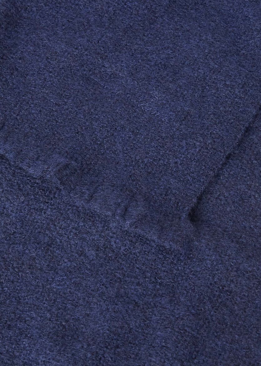 Loro Piana o1srvl11e0325 FAO1052 Size: OS / Silk Scarf in Navy Blue Size ONE SIZE - 3 Thumbnail