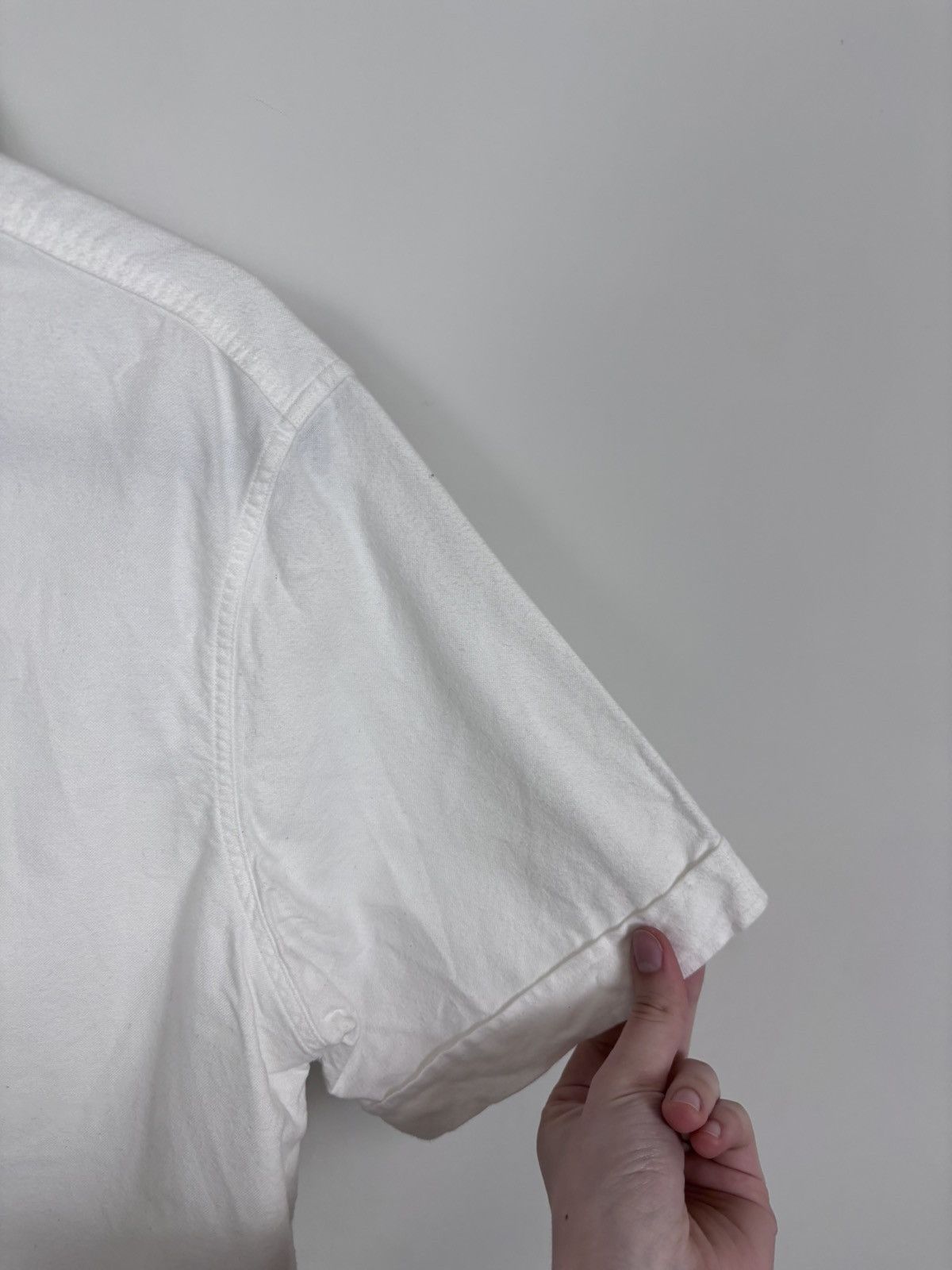 Allsaints AllSaints Men’s Hungtingdon SS Shirt Short Sleeve White Size US M / EU 48-50 / 2 - 8 Thumbnail