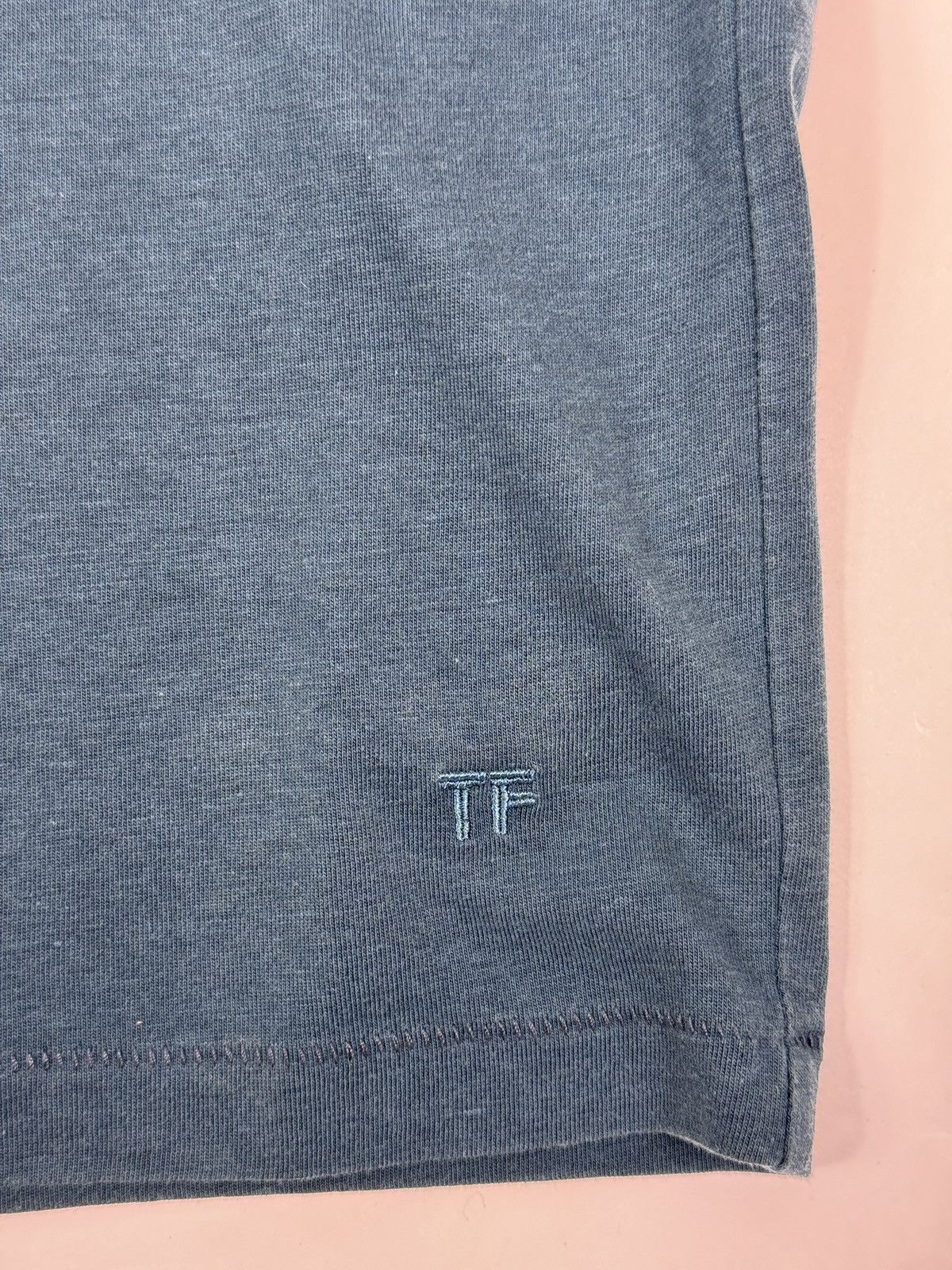Tom Ford LOGO DETAILED T-SHIRT Size US L / EU 52-54 / 3 - 6 Thumbnail
