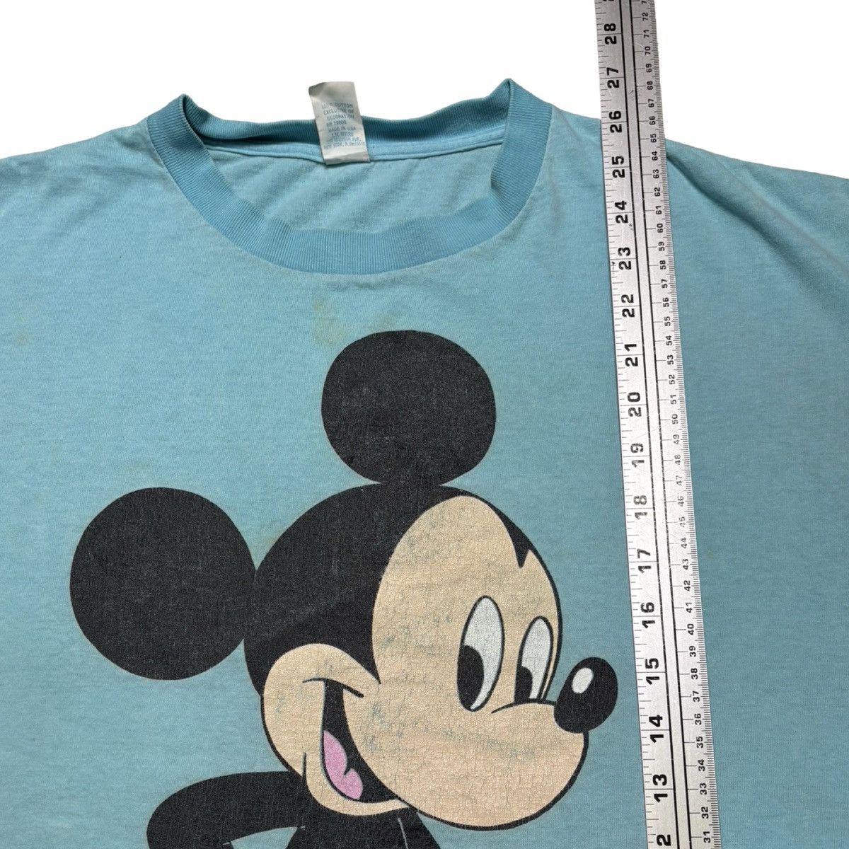 Other Vintage 80s Disney Big Mickey T Shirt Two Tone Mens L Boxy Size US L / EU 52-54 / 3 - 7 Thumbnail