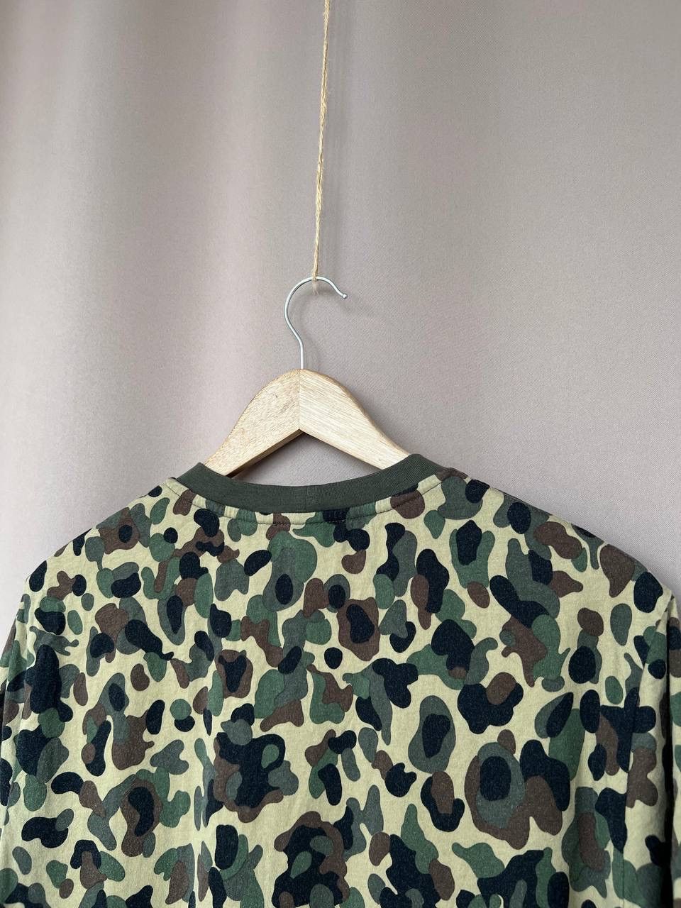 Sandro Sandro Paris Camo Crew Neck Short Sleeve T-Shirt Size M Size US M / EU 48-50 / 2 - 8 Thumbnail