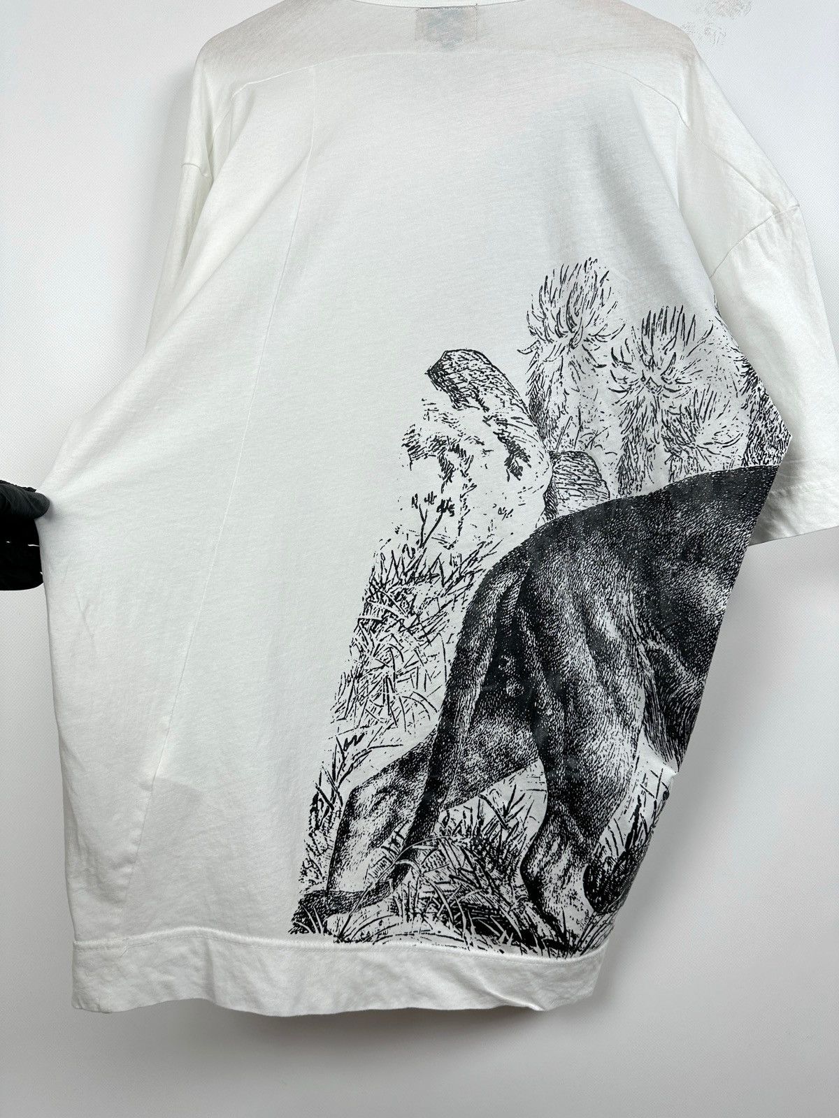 Vivienne Westwood Vivienne Westwood Anglomania Graphic Lion Orb White T-Shirt Size US XL / EU 56 / 4 - 20 Thumbnail