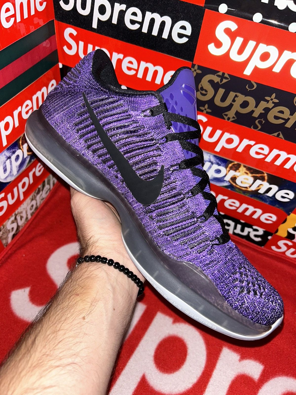 Nike Nike Kobe 10 Elite Low Multi Color 802817-993 size 12 nikeID Size US 12 / EU 45 - 8 Thumbnail