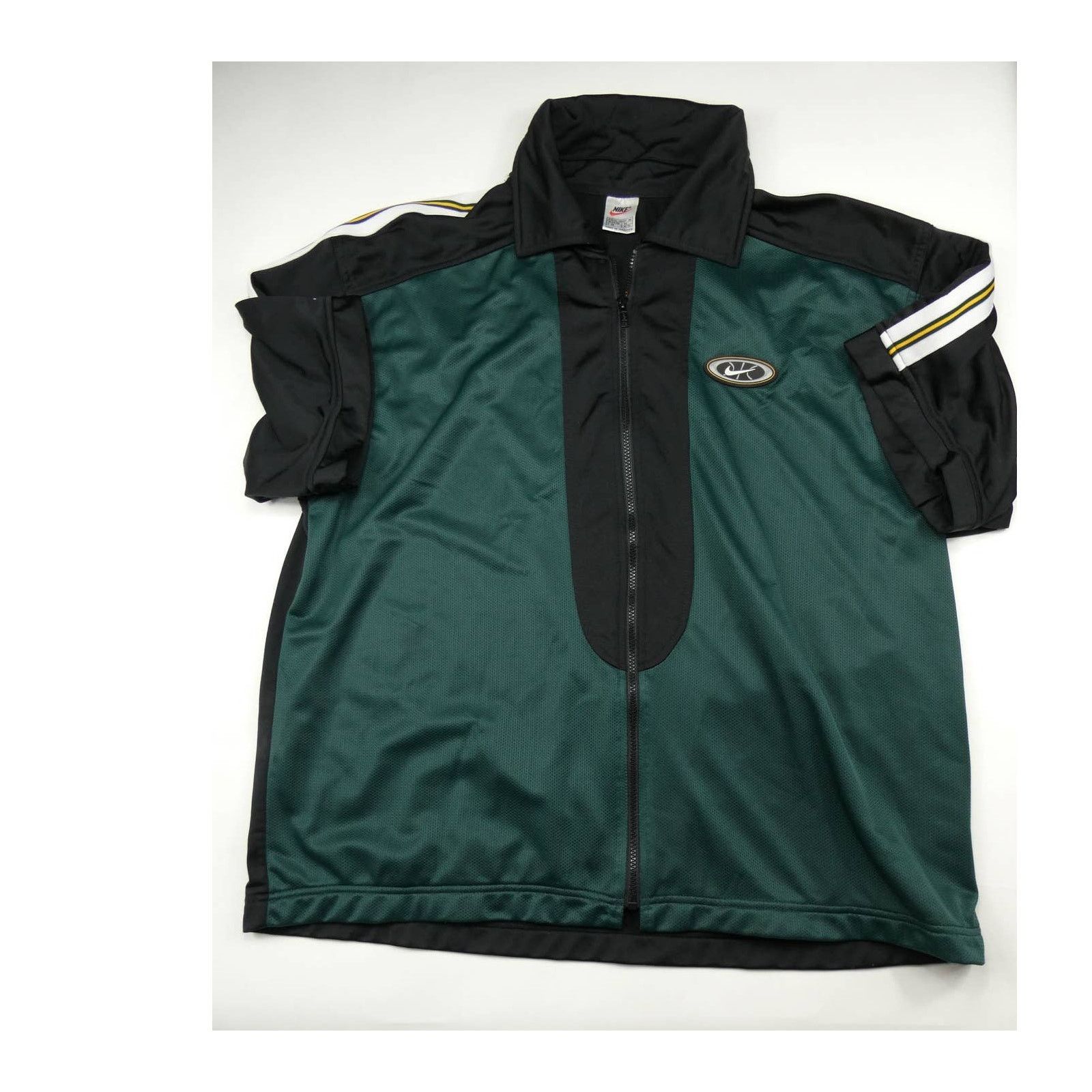 Nike vintage 90s NIKE full-zip shooter shirt, XL, amazing! Size US XL / EU 56 / 4 - 1 Thumbnail
