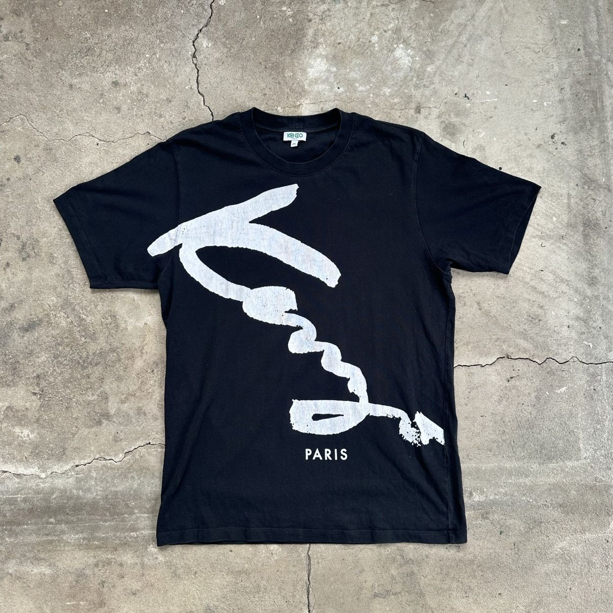Kenzo Mens Kenzo Paris T-shirt ti big logo tee Size US M / EU 48-50 / 2 - 1 Thumbnail
