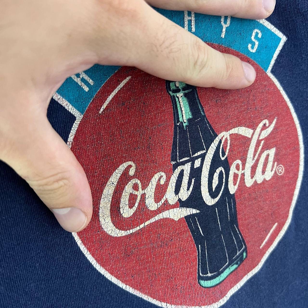 Coca Cola 1994 Tee Coca Cola Vintage Bear Big Logo Single Stitch Size US XL / EU 56 / 4 - 13 Thumbnail