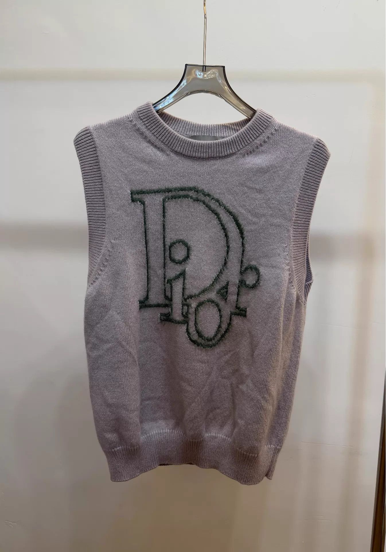 Dior Pink Sleeveless Knit Vest Top - Size L Size US L / EU 52-54 / 3 - 1 Thumbnail
