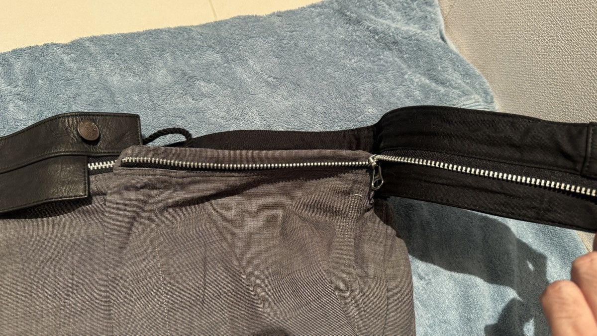 Maison MIHARA YASUHIRO MiharaYashuiro Mihara detachable leather belt men trousers Size US 31 - 5 Thumbnail