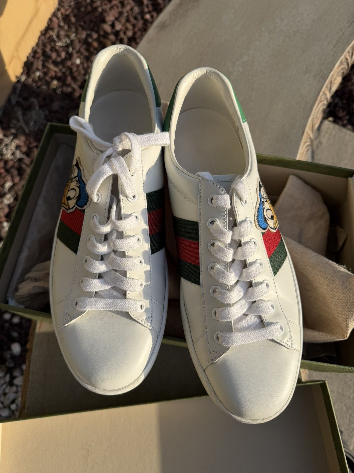 Disney × Gucci Gucci Ace x Disney Donald Duck Size US 9 / EU 42 - 3 Thumbnail