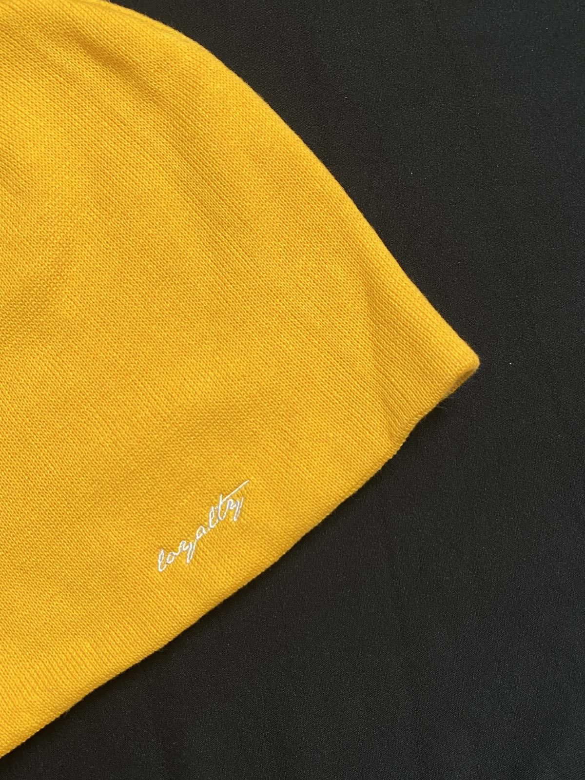 Japanese Brand Rare The Loyalty Club Graphic No Cuff Knit Skull Cap Beanie Size ONE SIZE - 6 Thumbnail
