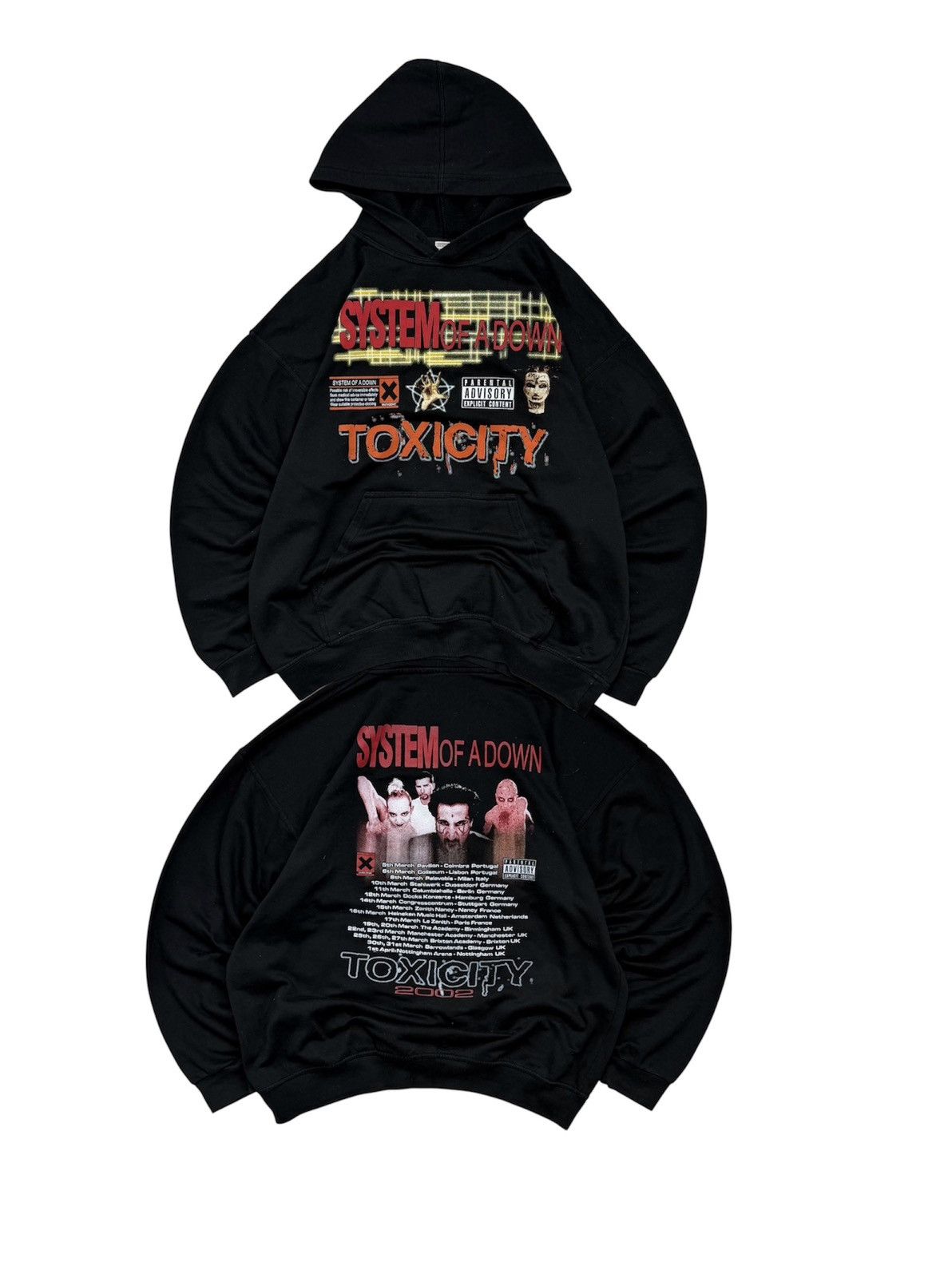 Other Very Rare System Of A Down 2002 Toxiciti Vintage Hoodie Size US XL / EU 56 / 4 - 1 Thumbnail