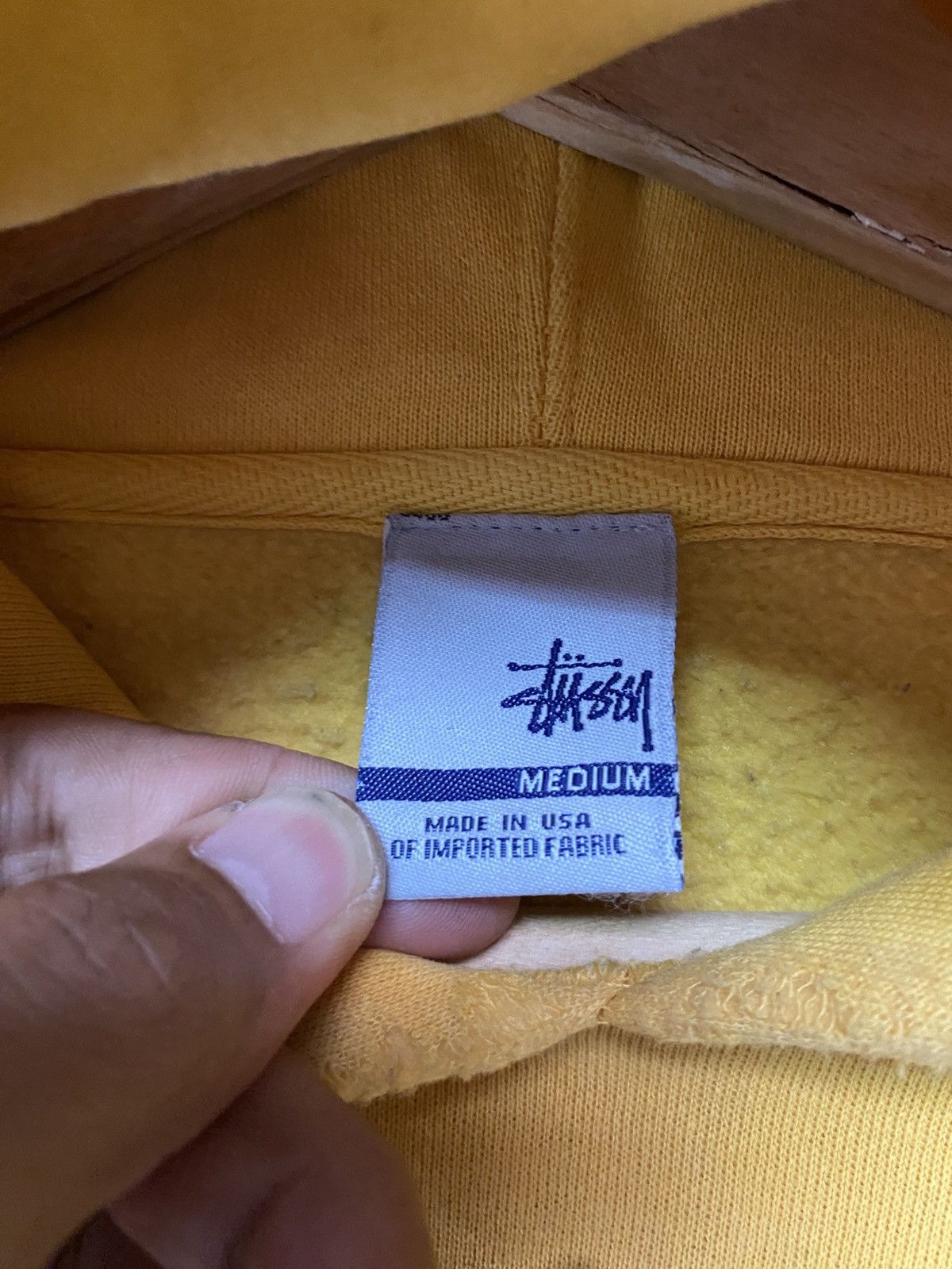 Stussy Vintage stussy Hoodie distressed J5 Size US M / EU 48-50 / 2 - 7 Thumbnail