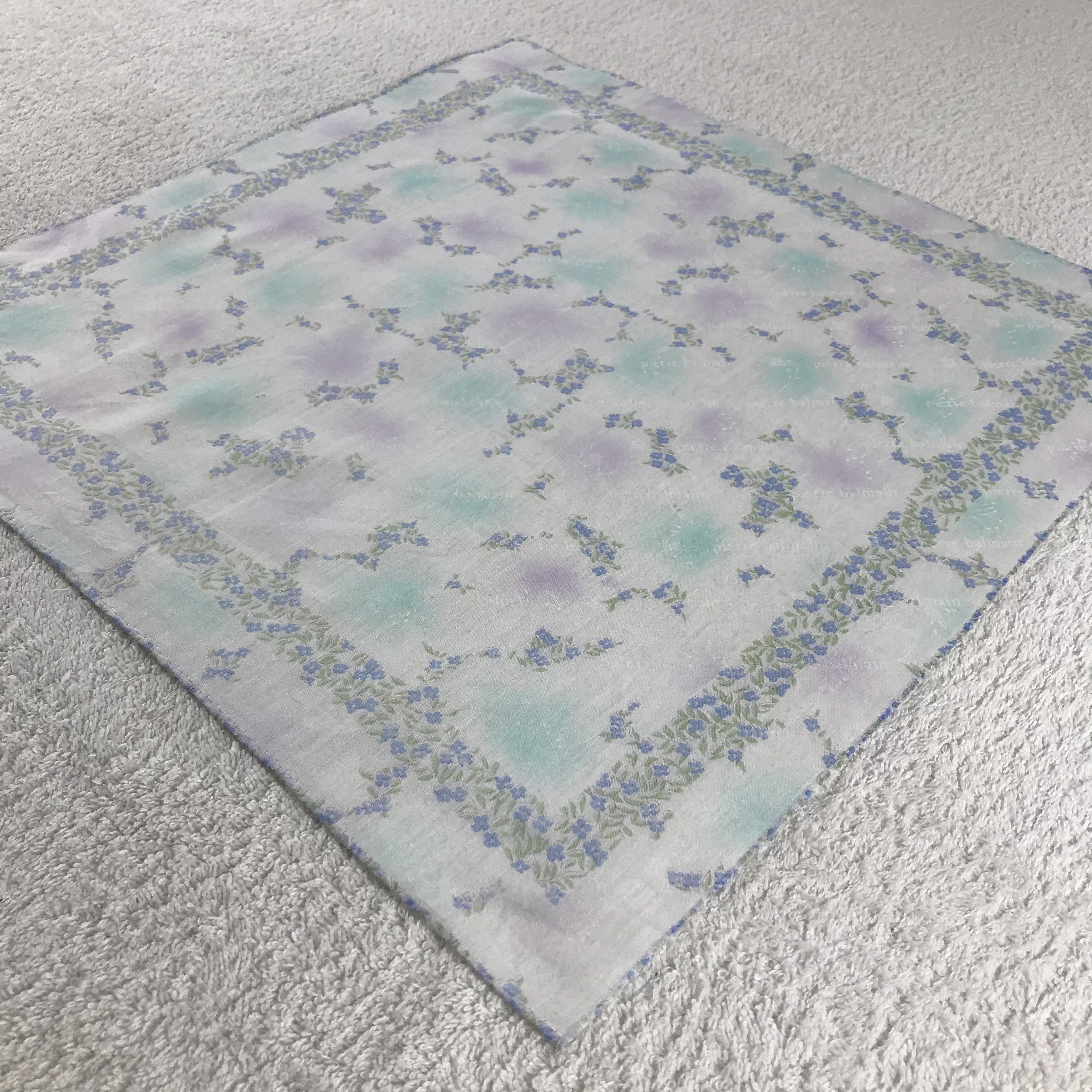 Pierre Balmain × Vintage Pierre Balmain Bandana / Handkerchief / Neckerchief - S350 Size ONE SIZE - 2 Thumbnail