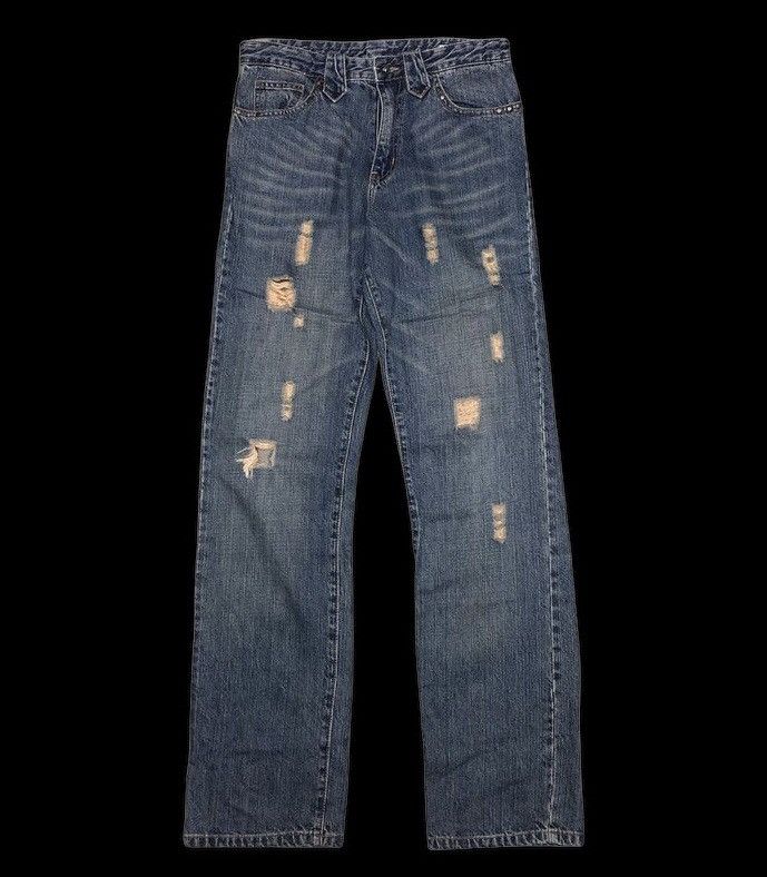 semanticdesign DISTRESSED RUSTY DENIM BY SEMANTIC DESIGN Size US 30 / EU 46 - 1 Thumbnail