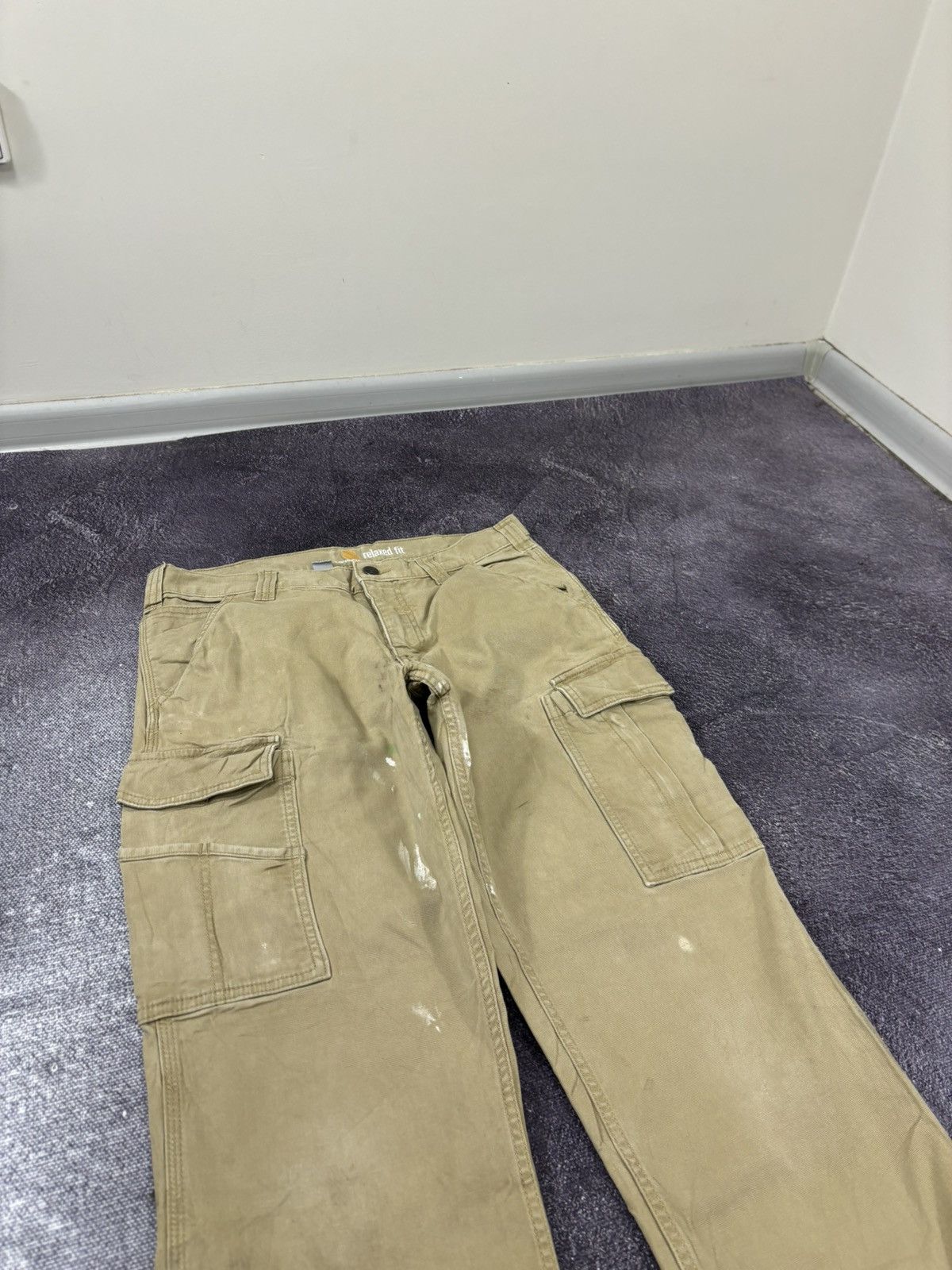 Carhartt Vintage Carhartt Y2K Work American Hype Cargo Pants Size US 32 / EU 48 - 12 Thumbnail
