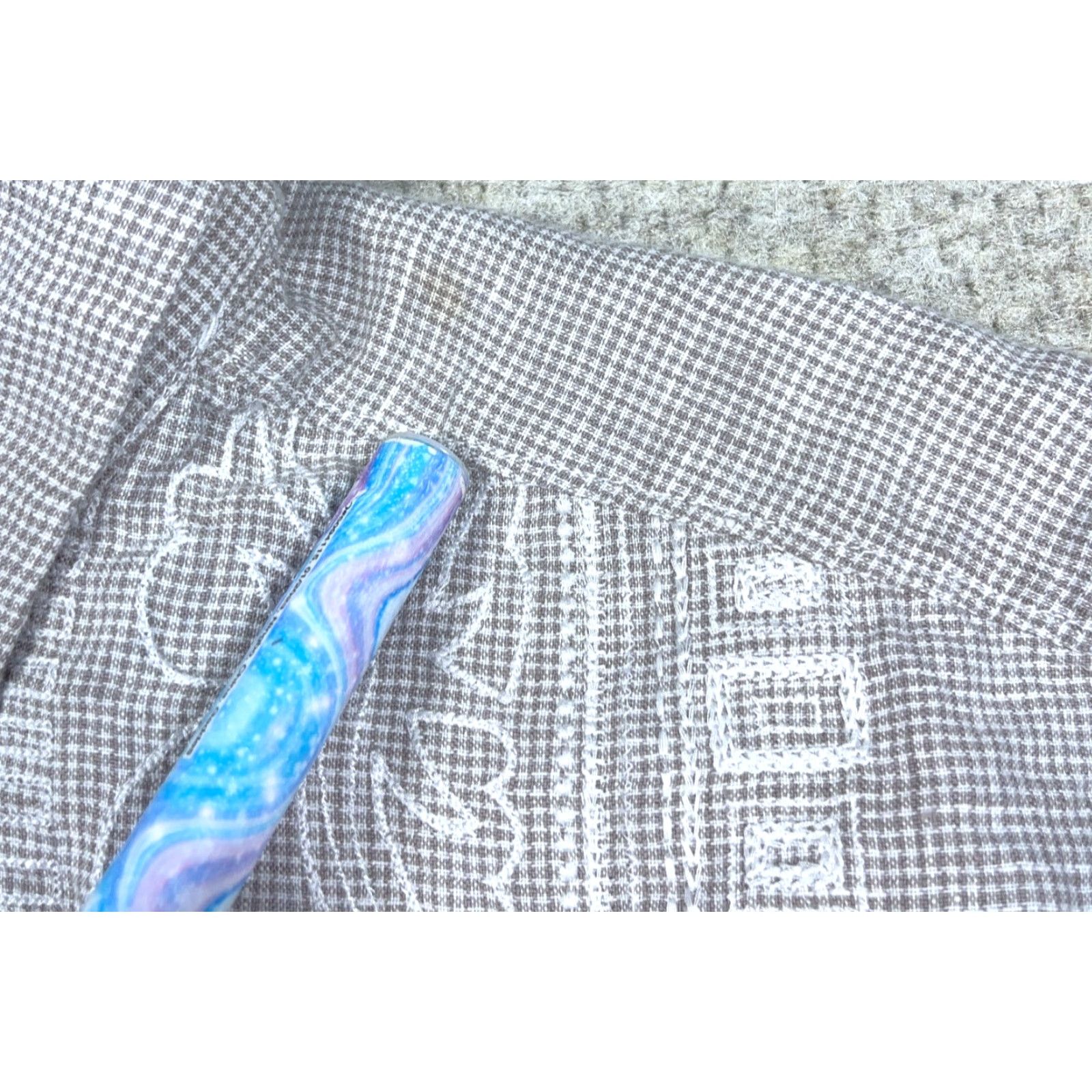 Tommy Bahama Tommy Bahama Shirt Men XL Gray Linen Button Up Floral Hawaiian Camp Beach Adult Size US XL / EU 56 / 4 - 5 Thumbnail
