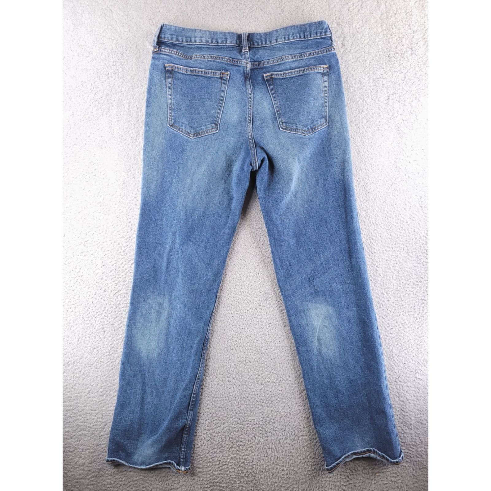 Old Navy Old Navy Jeans Mens 34x33 Blue Straight Fit Medium Wash Size US 34 / EU 50 - 5 Thumbnail