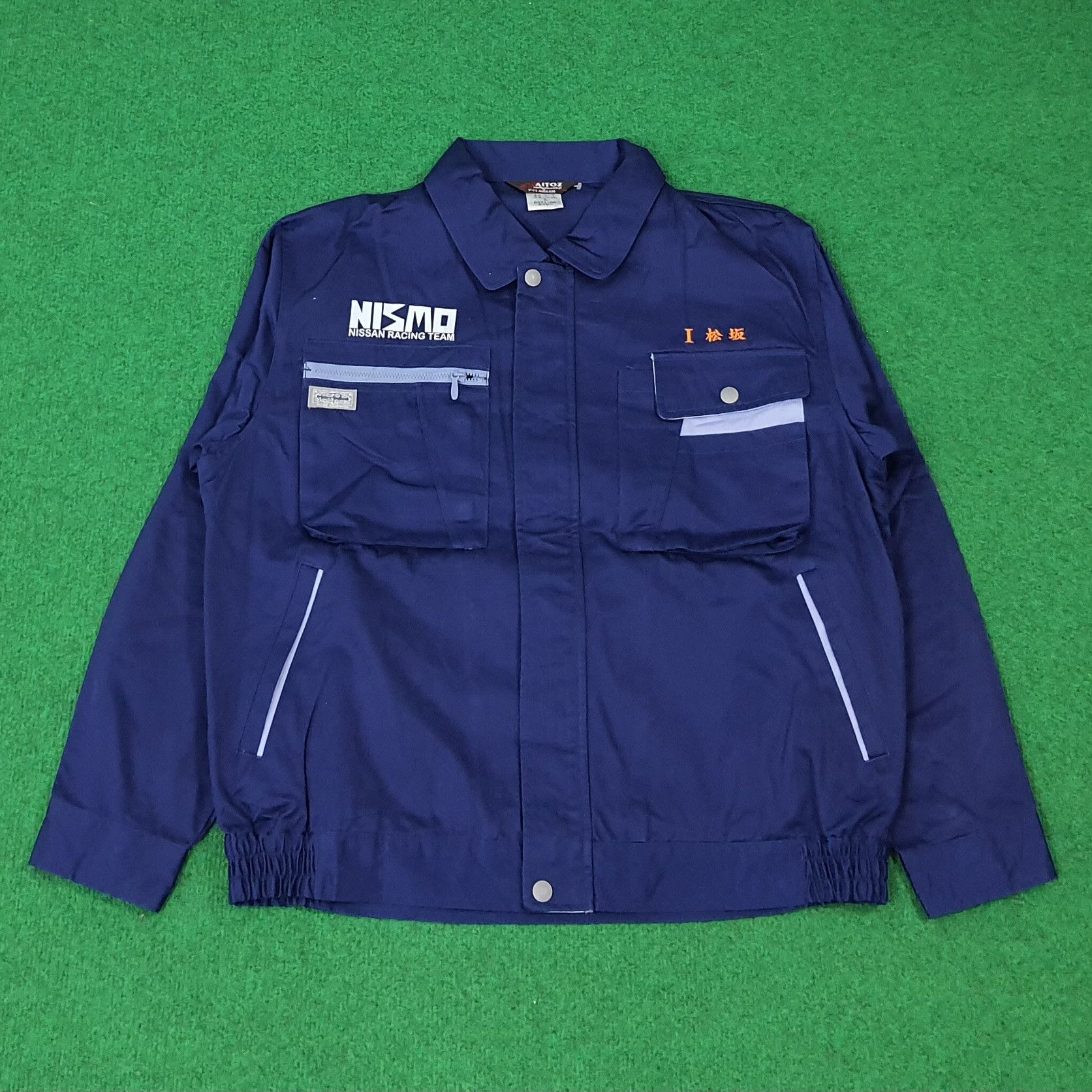Japanese Brand Vintage NSIMO Nissan Racing Custom Logo Jacket C273N4 Size US L / EU 52-54 / 3 - 3 Thumbnail