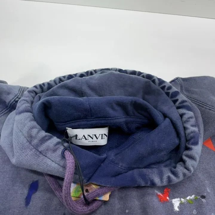 Lanvin Lanvin Logo Print Hoodie Sweatshirt for Women -2508 Size XS / US 0-2 / IT 36-38 - 8 Thumbnail