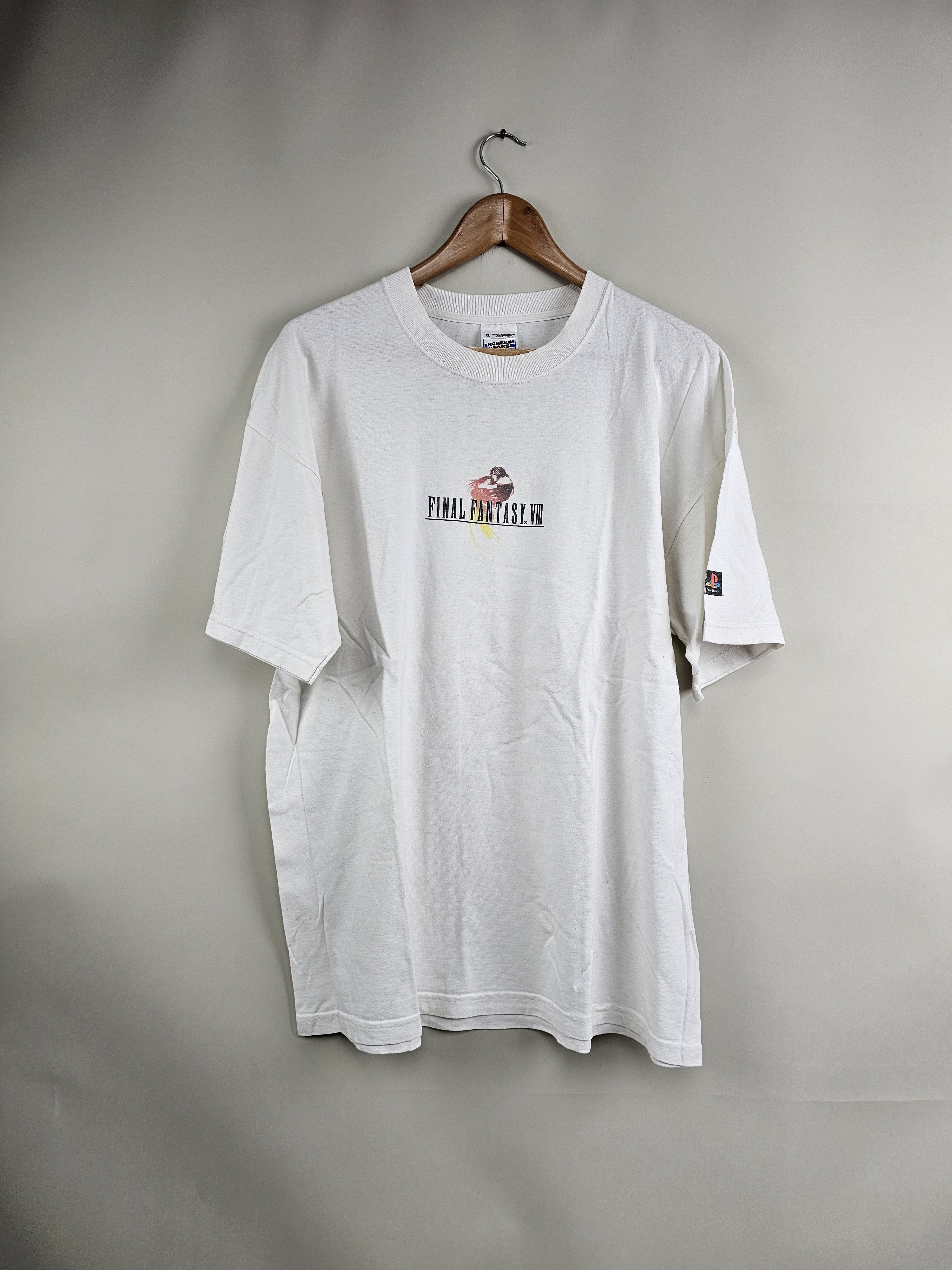 Anime × Playstation × Vintage 1999 Final Fantasy VIII Promo tee 90S PS1 XL 23" 29" Size US XL / EU 56 / 4 - 7 Thumbnail